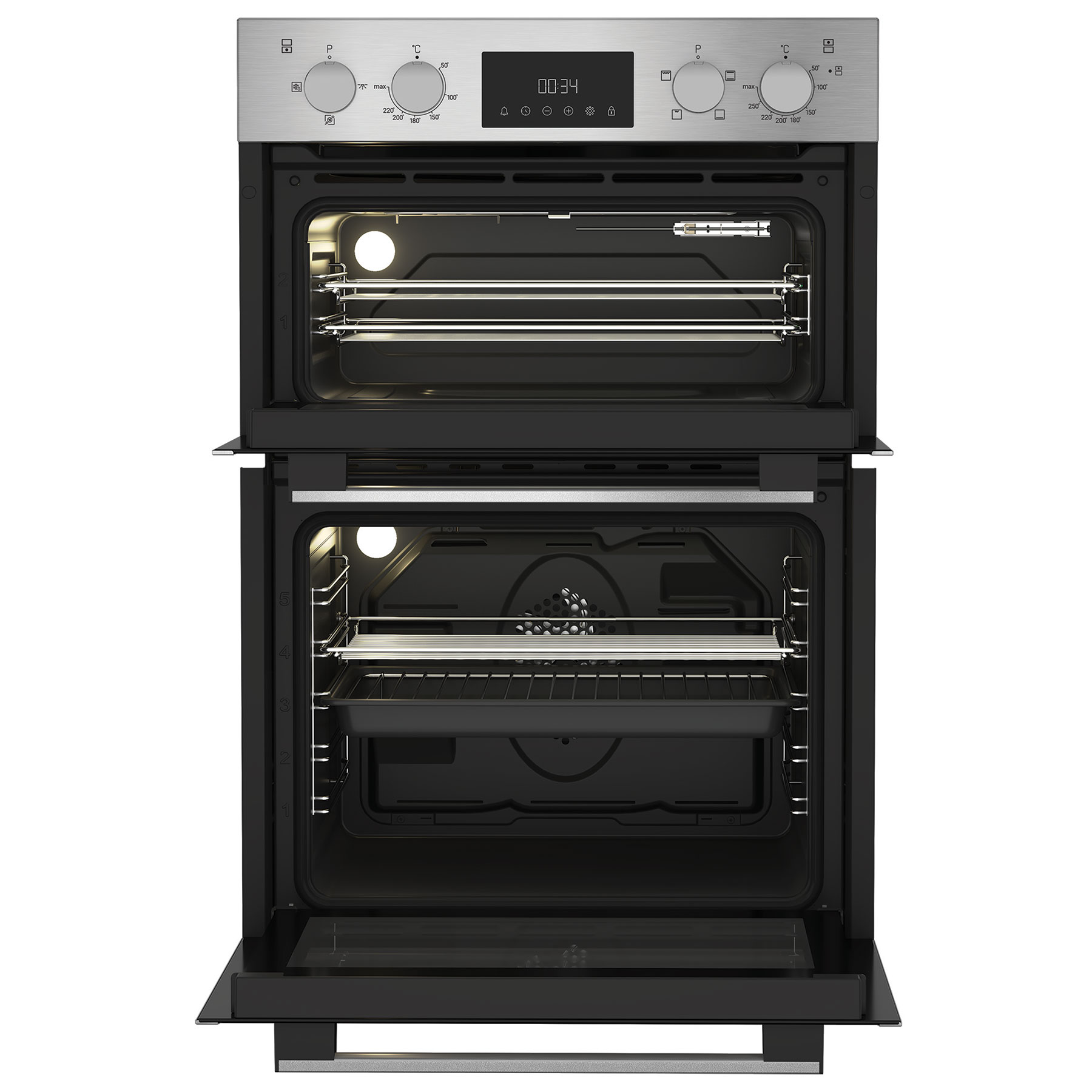 Hotpoint Built in double oven DIH 10D IX
