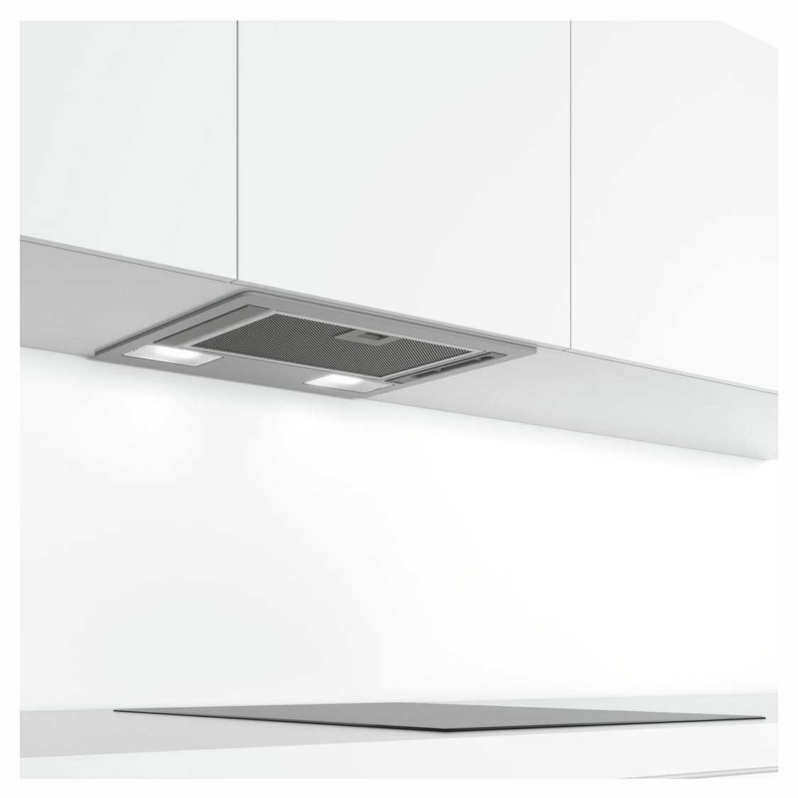 Bosch DLN53AA70B Series 2 53cm Integrated Canopy Cooker Hood in Silver, photo 2