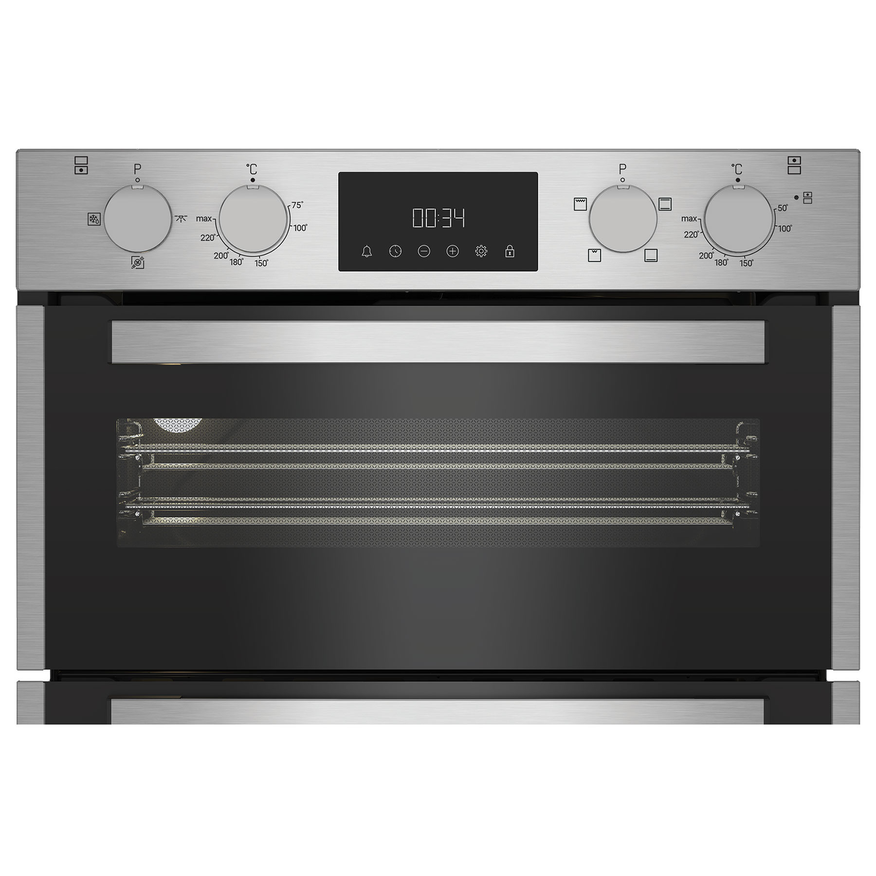 Hotpoint DUH10DIX Built Under Electric Double Oven in Stainless Steel, photo 3