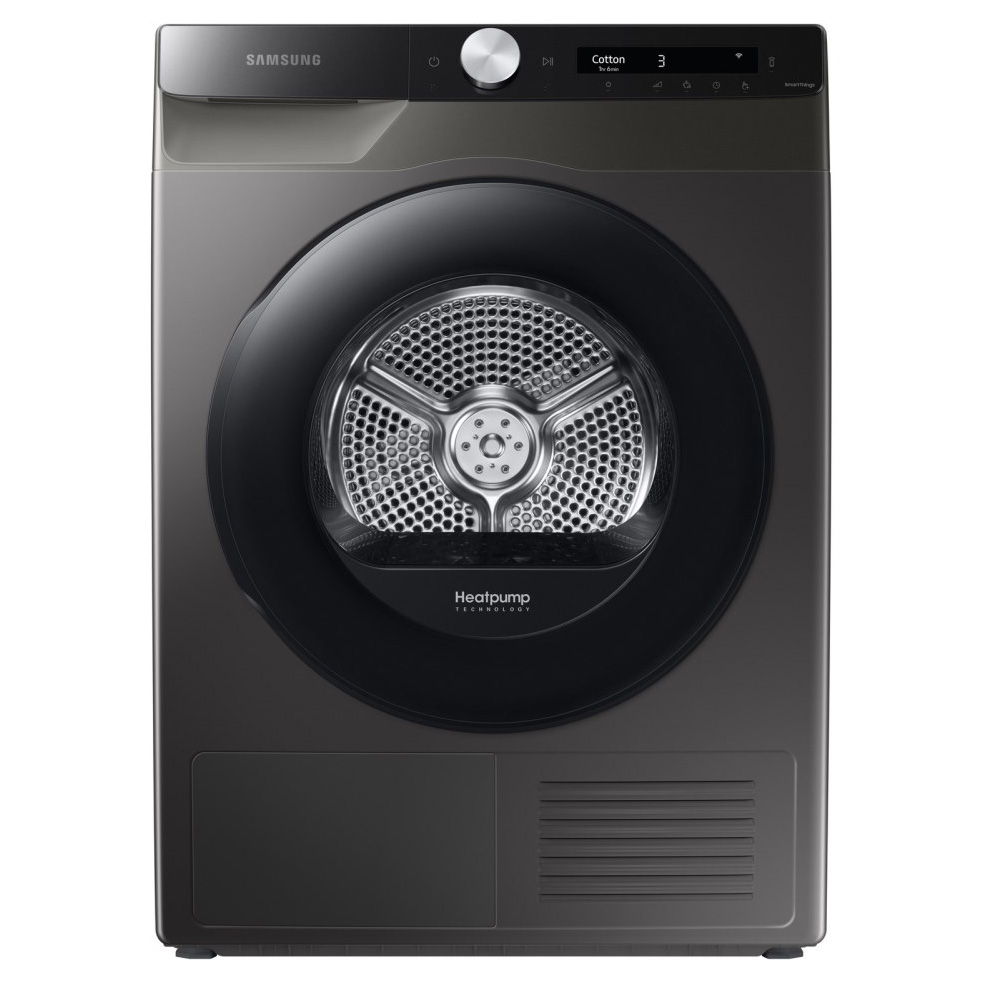 Image of Samsung DV80T5220AX 8kg Heat Pump Condenser Dryer in Graphite A Rated
