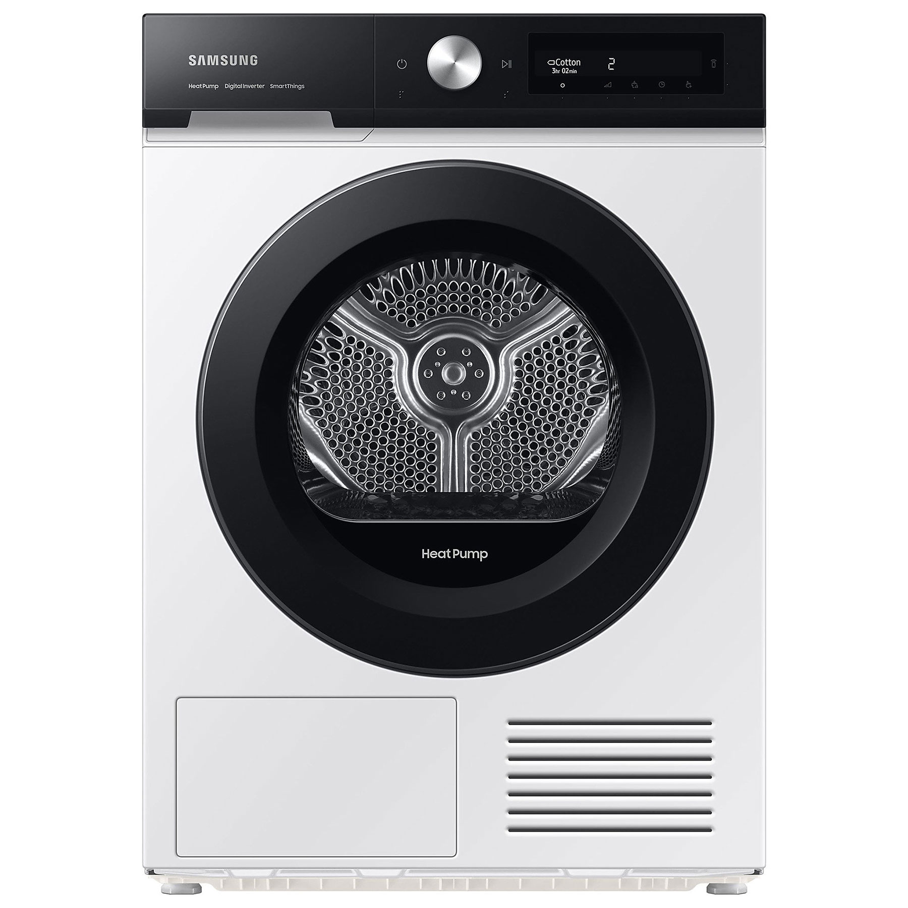 Image of Samsung DV90BB5245AE 9kg Heat Pump Condenser Dryer in White A Rated