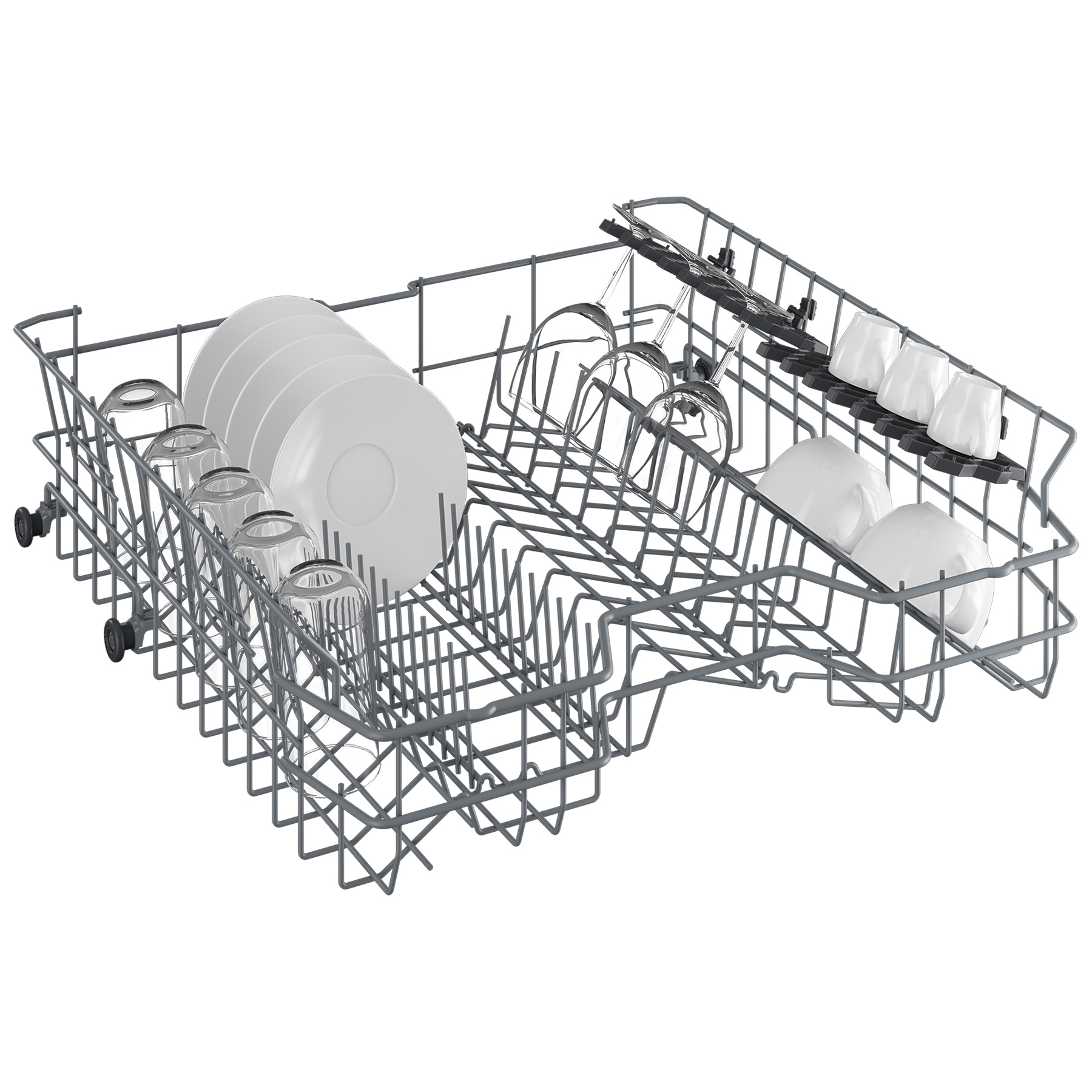 Beko DVN05C20W 60cm Dishwasher in White 13 Place Setting E Rated, photo 3
