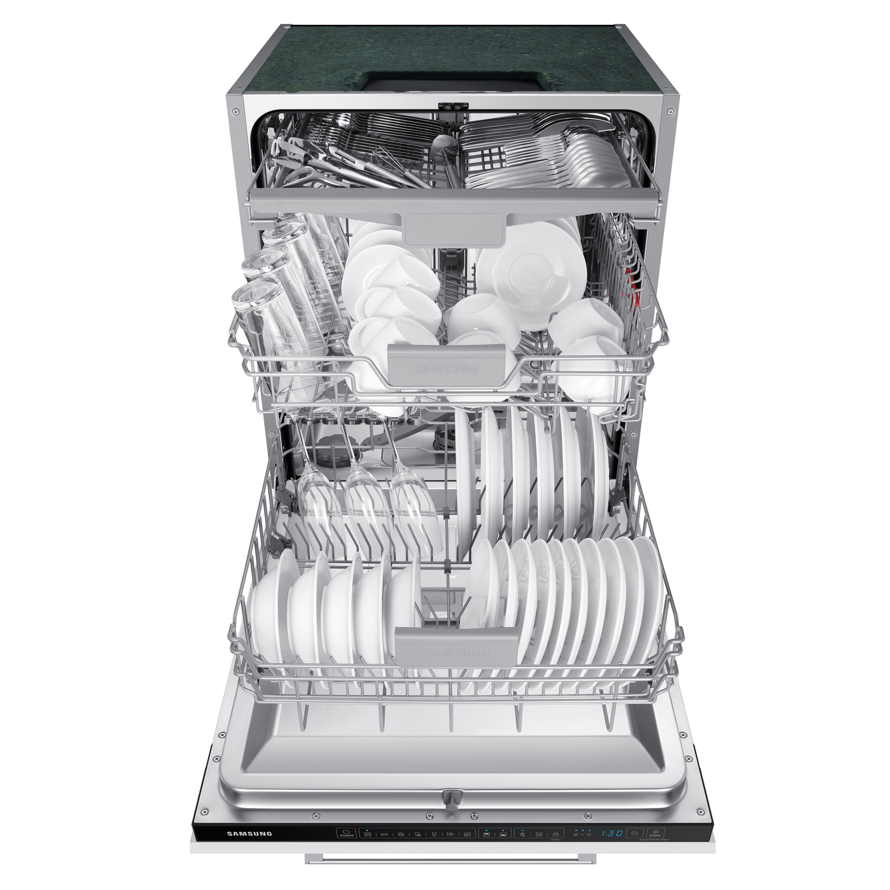 Samsung DW60CG550B Series 7 60cm Fully Integrated Dishwasher 14 Place, photo 4