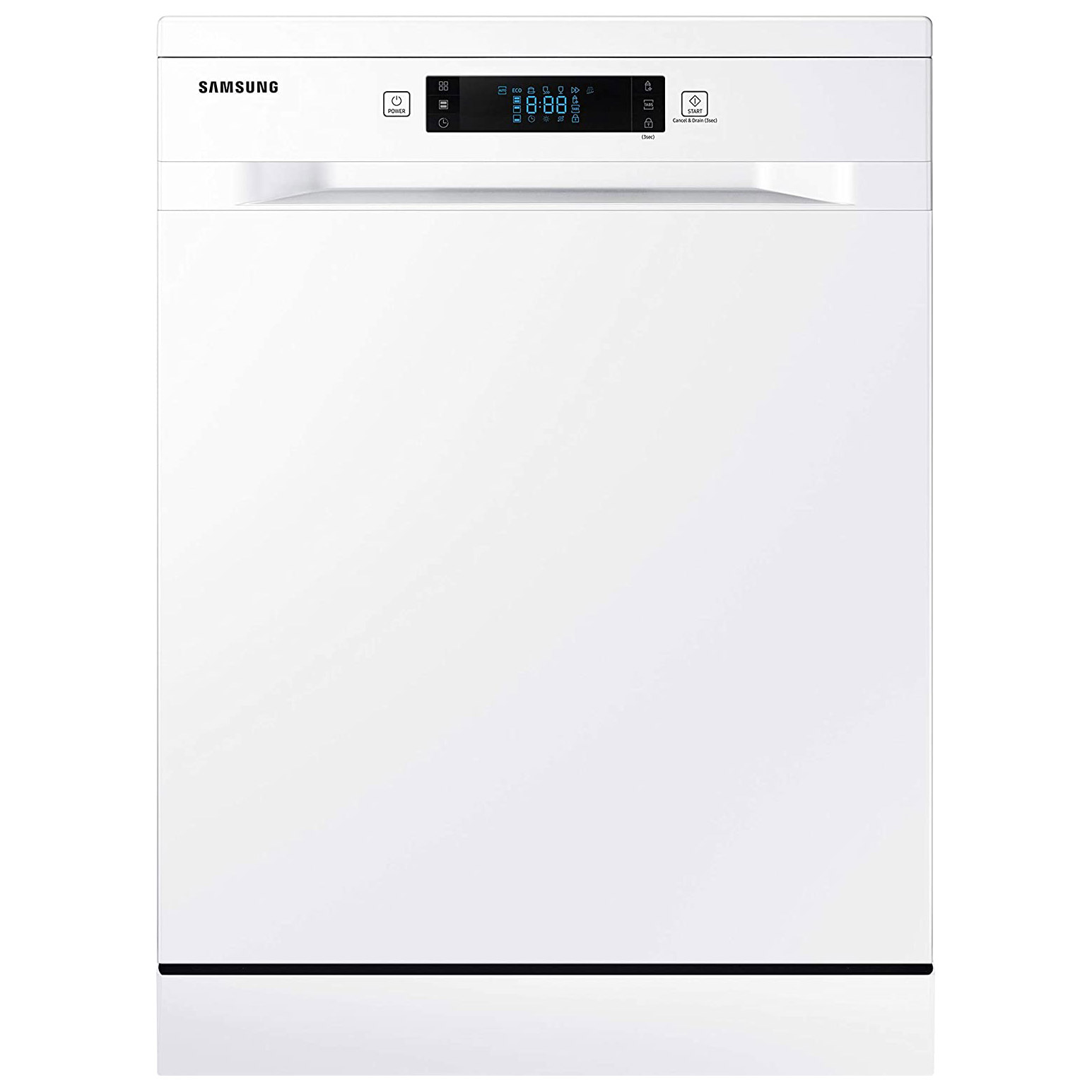 Image of Samsung DW60M6050FW 60cm Dishwasher in White 14 Place Setting E Rated