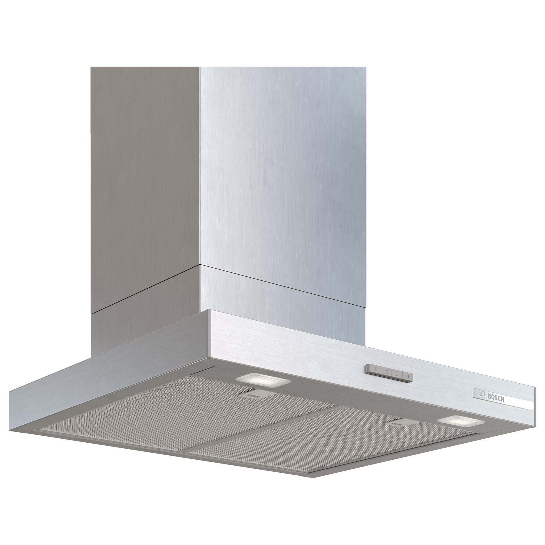 Bosch DWB65CC30B Series 4 60cm Box Design Chimney Hood in Stainless St