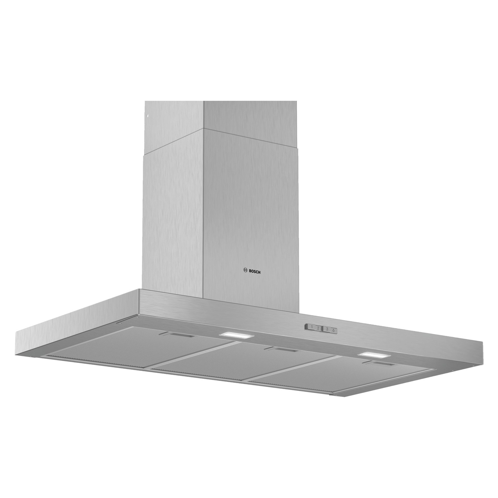 Bosch DWB94BC50B Series 2 90cm Slimline Box Design Hood Brushed Steel