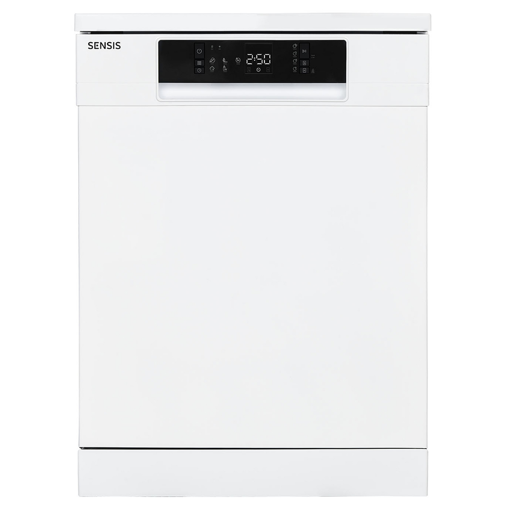 Sensis DWF0214FSDWA 60cm Dishwasher in White 14 Place Setting D Rated