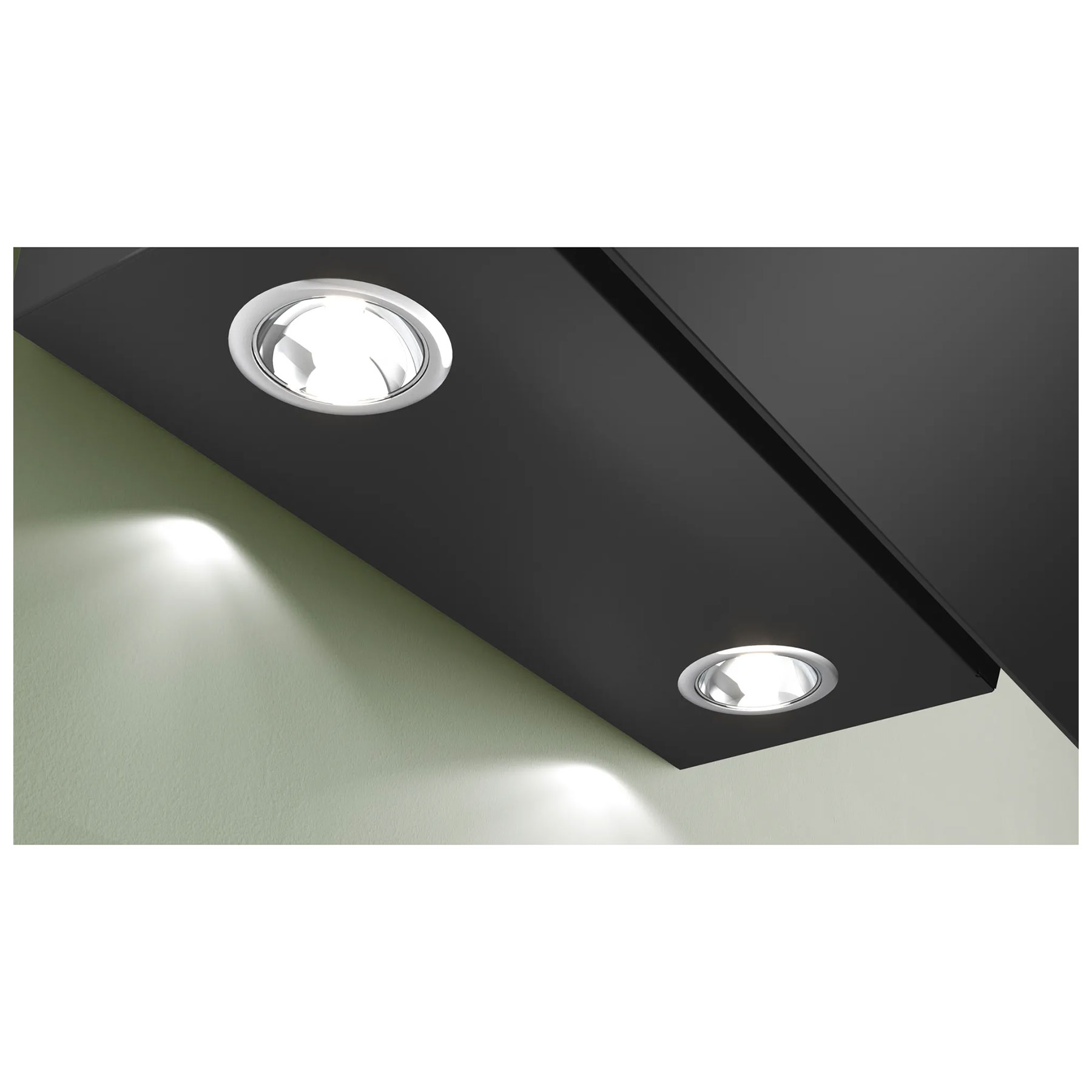 Bosch DWK85DK60B Series 2 80cm Angled Chimney Hood in Black Glass, photo 3