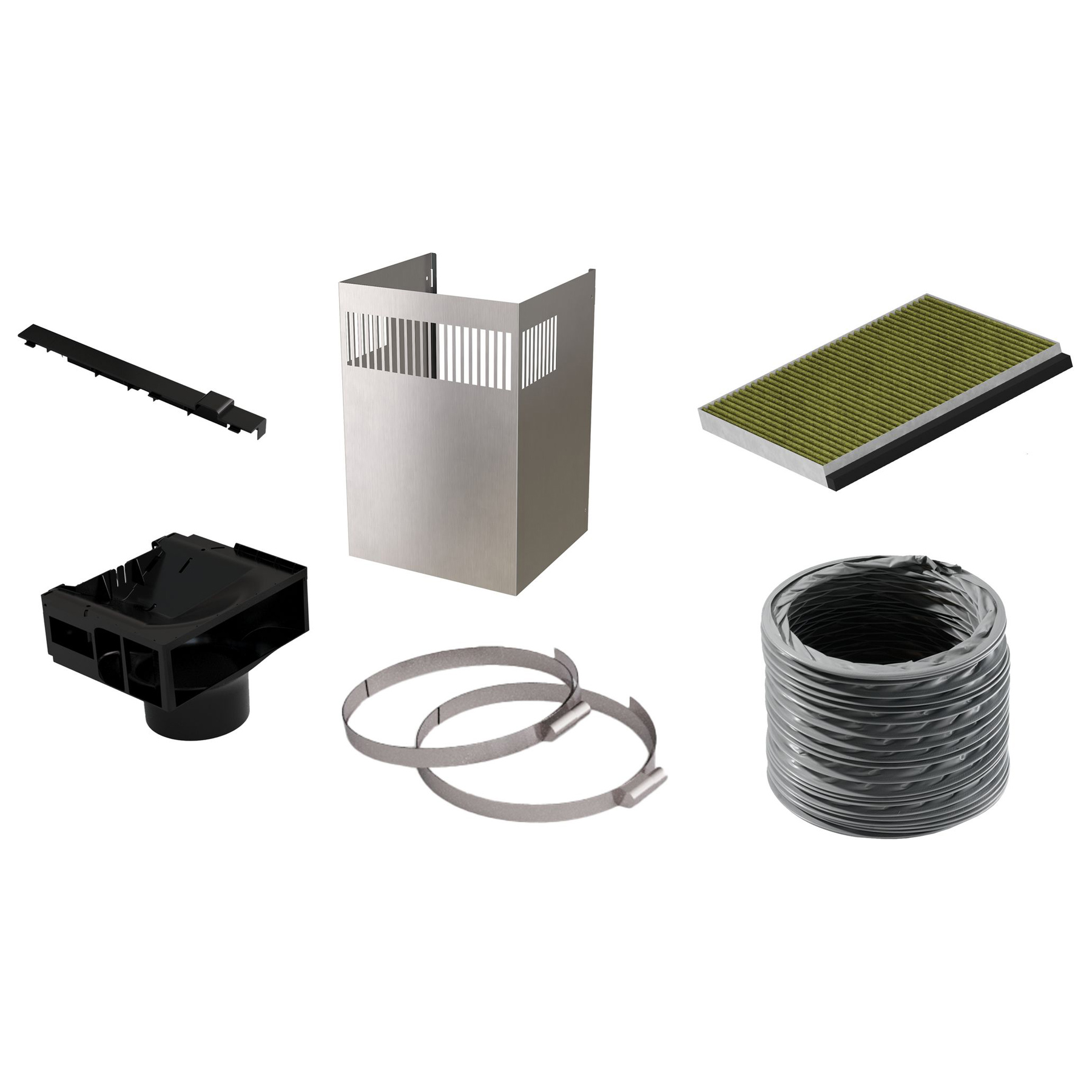 Bosch DWZ1FB6I6 Long Life Clean Air Recirculation Kit in Black