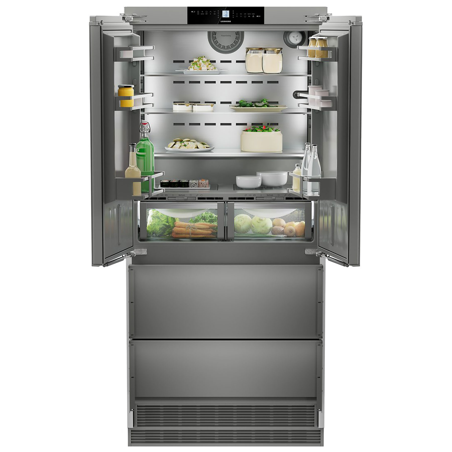 Liebherr ECBNE8872 Integrated 60 40 Frost Free Fridge Freezer 207cm Hi, photo 2