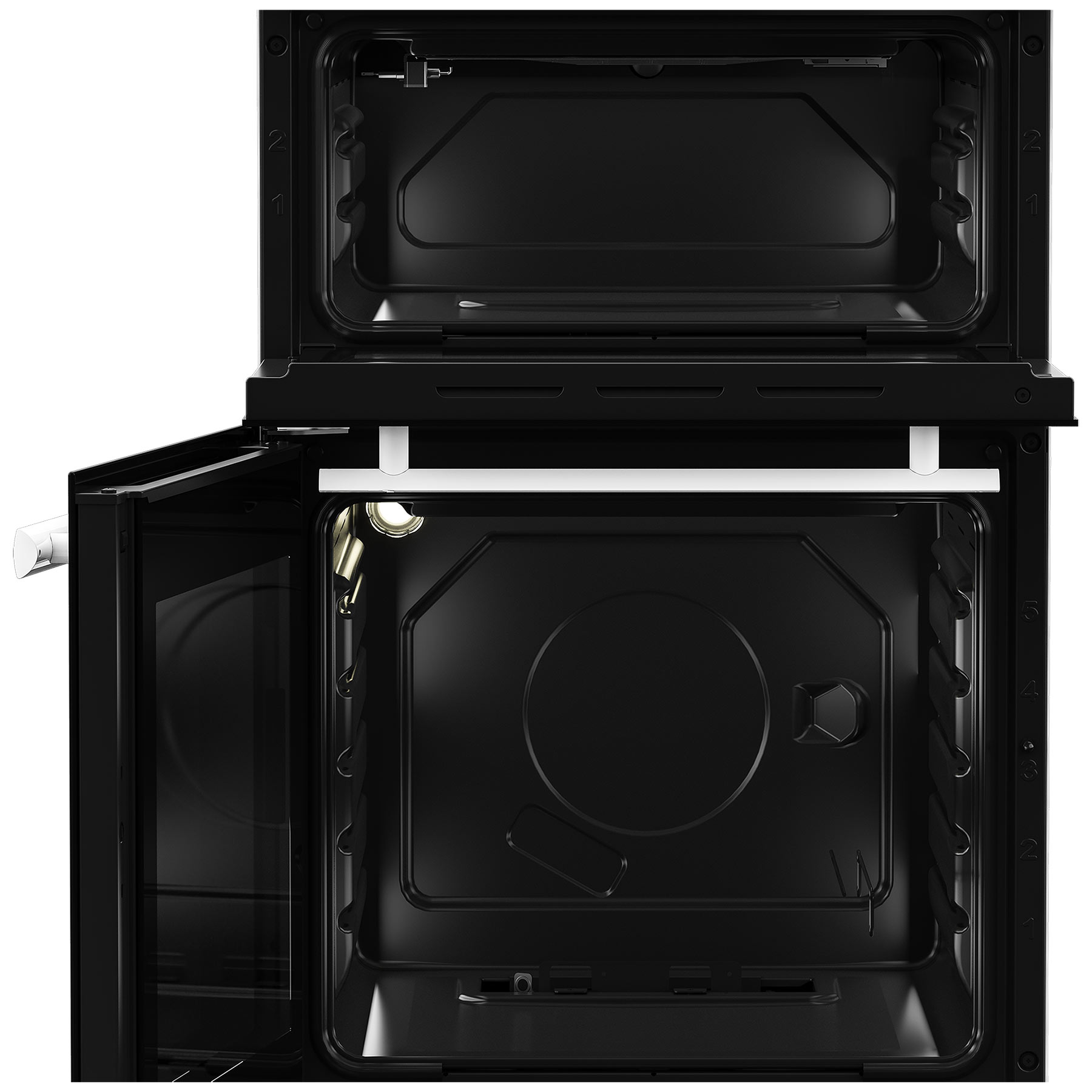 Beko EDG507W Freestanding Double Oven Gas Cooker with Gas Hob White, photo 5