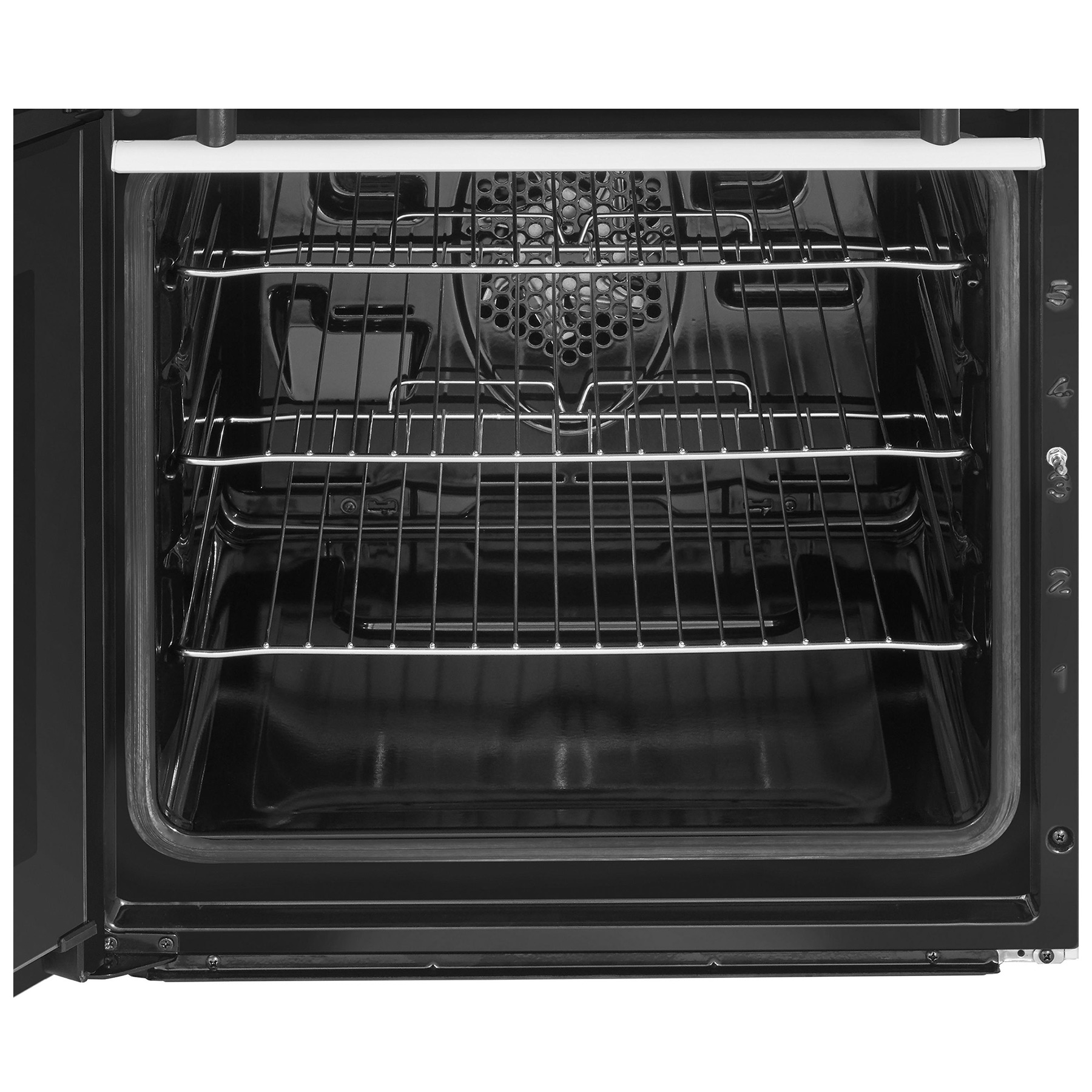 Beko EDVC503W 50cm Double Oven Electric Cooker in White Ceramic Hob, photo 4