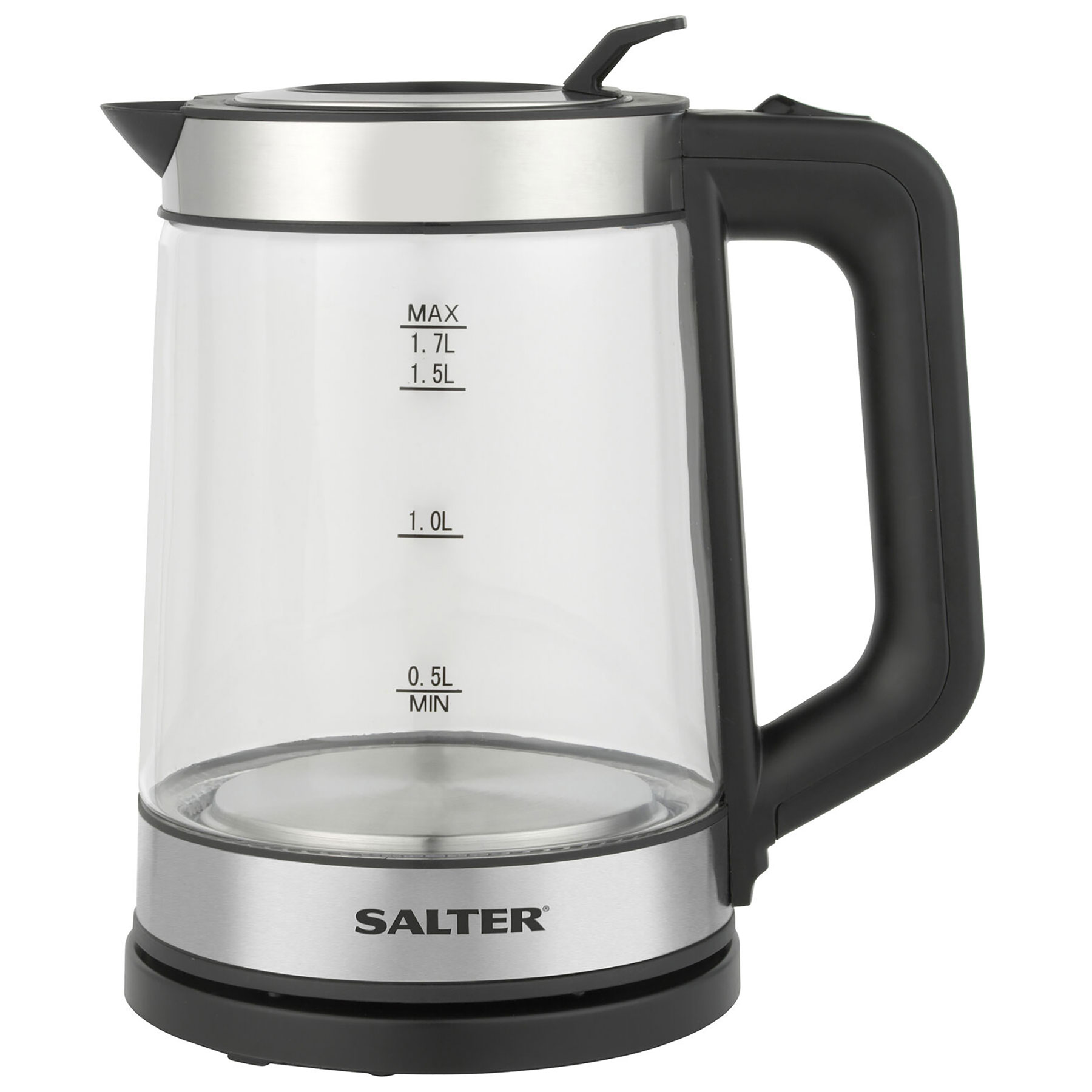 Image of Salter EK5016 Easy Fill Glass Kettle 1 7L 2 2kW