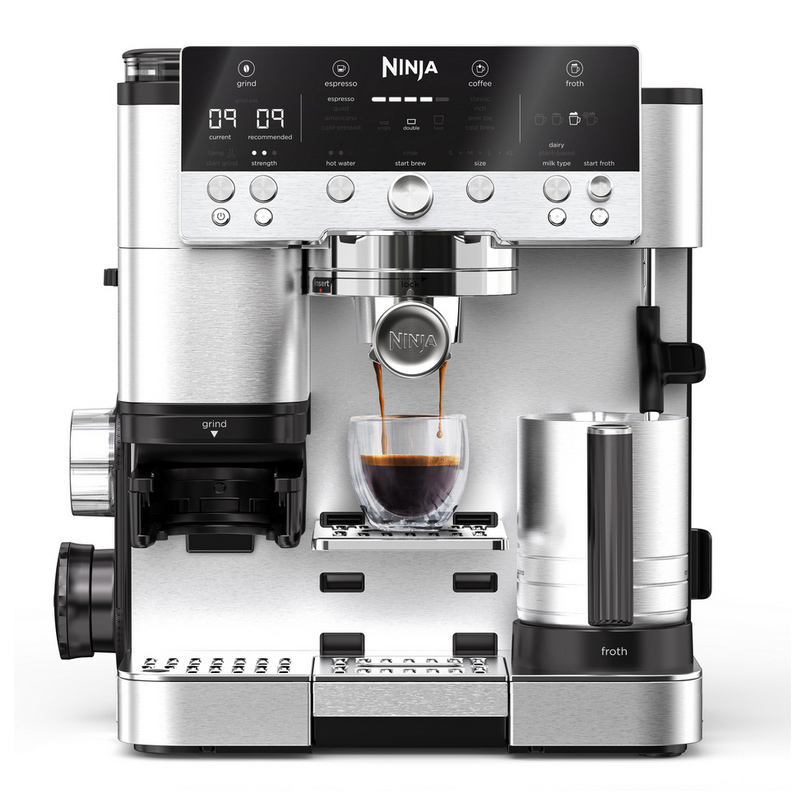 Ninja ES601UK Ninja Luxe Caf Premier Espresso Machine Bean to Cup