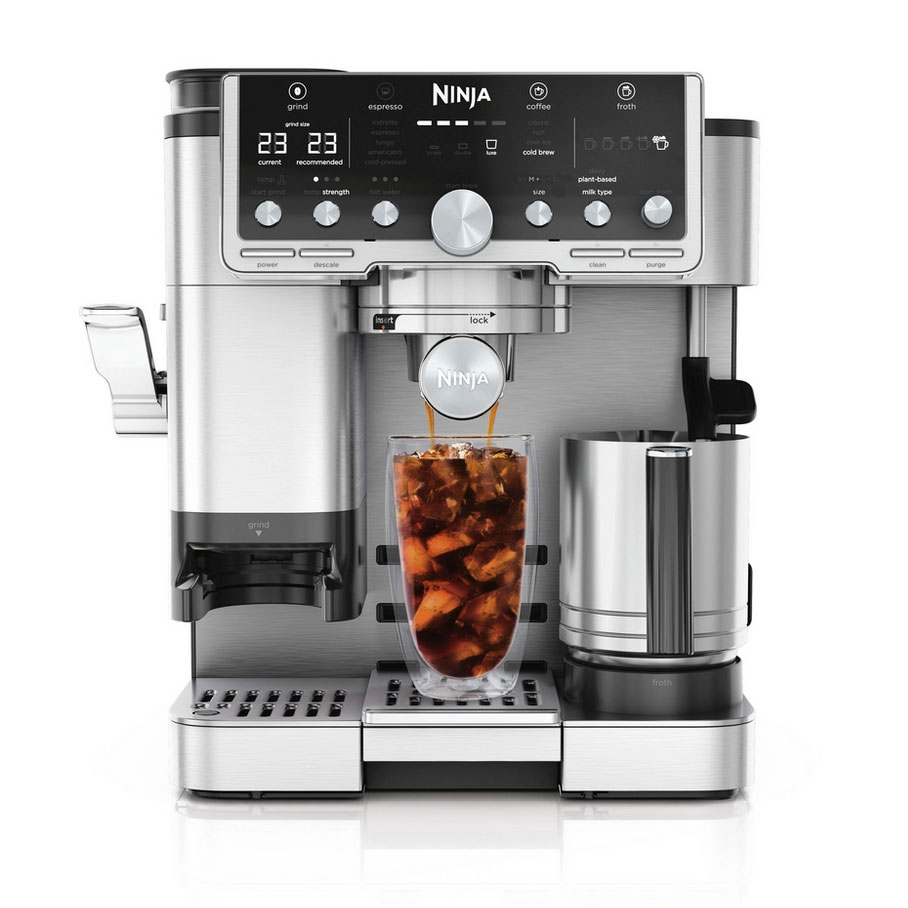 Ninja ES701UK Luxe Caf Pro Series Espresso Machine in Black Stainless, photo 2