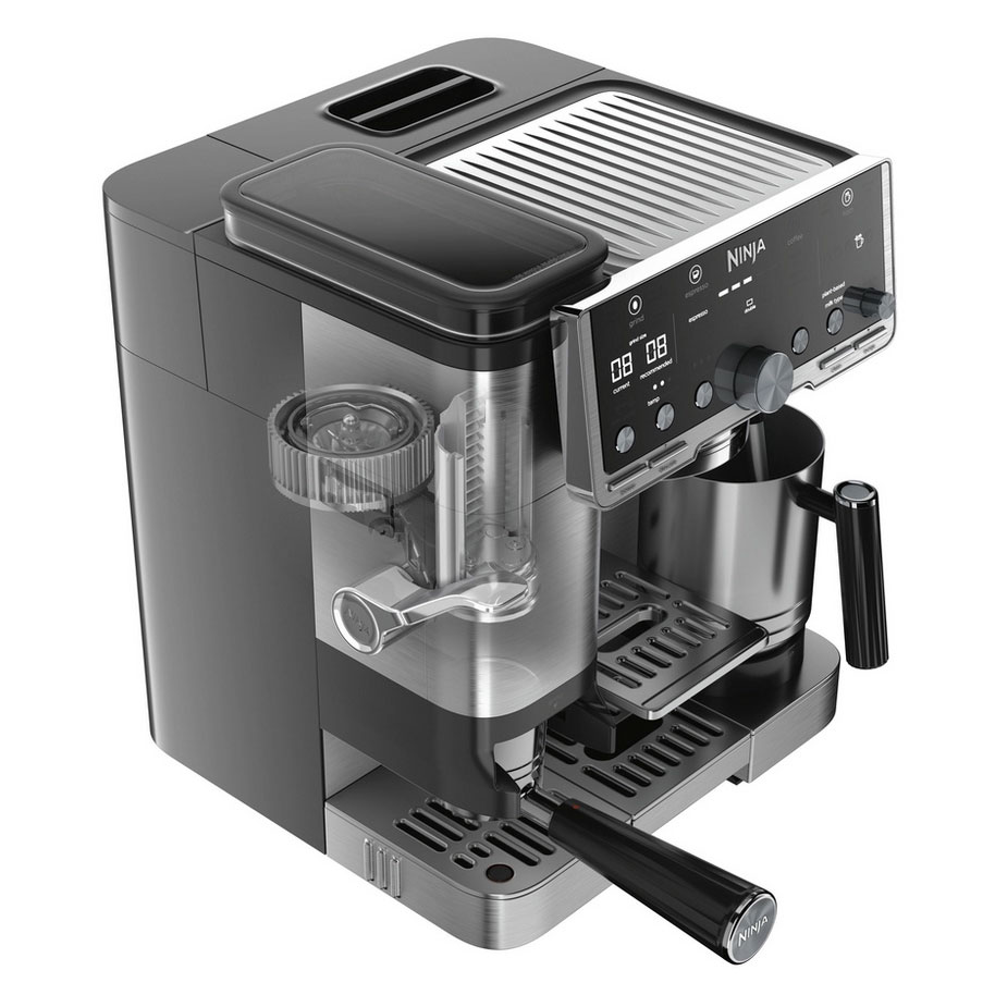 Ninja ES701UK Luxe Caf Pro Series Espresso Machine in Black Stainless, photo 3