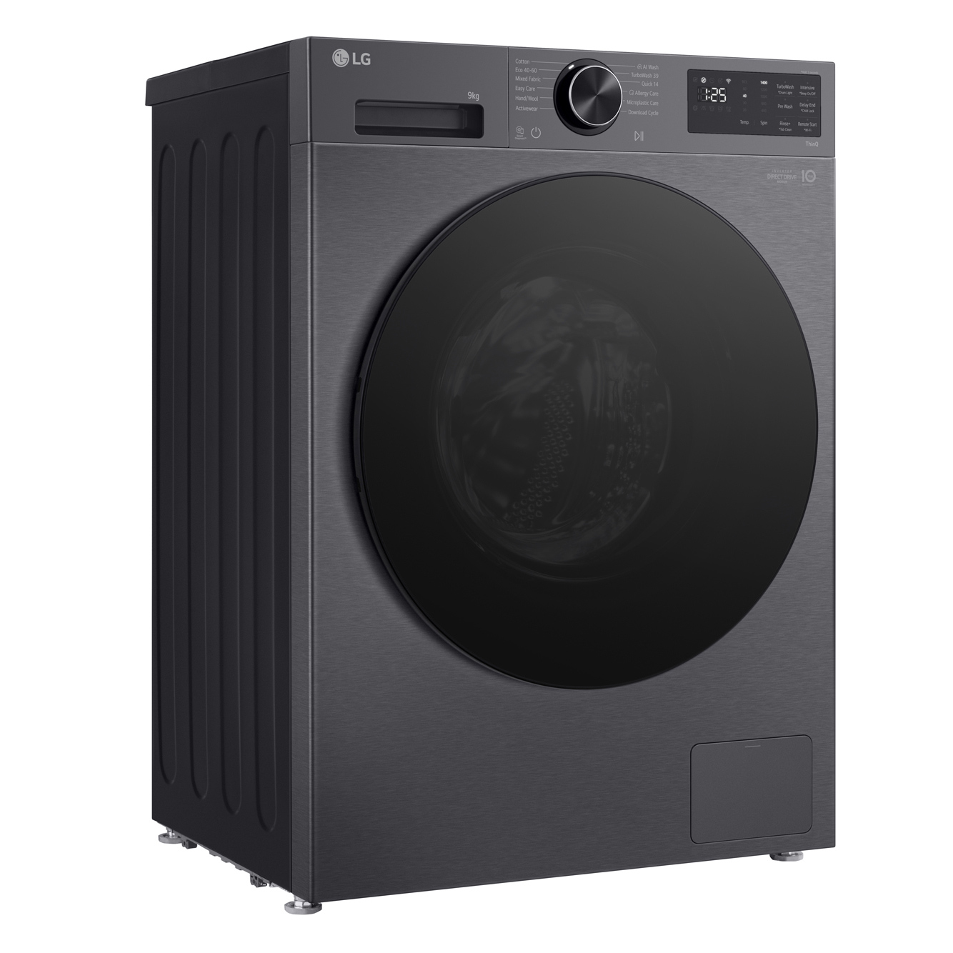 9kg 1200 Spin Washing Machine - Black