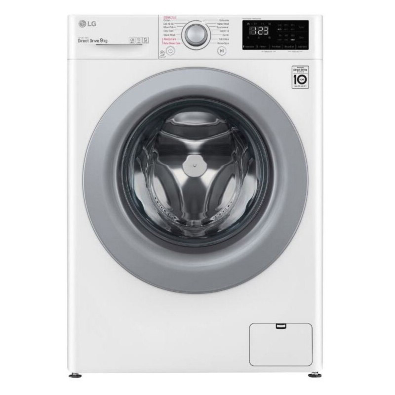 LG F4V309WSE Washing Machine in White 1400rpm 9kg B Rated