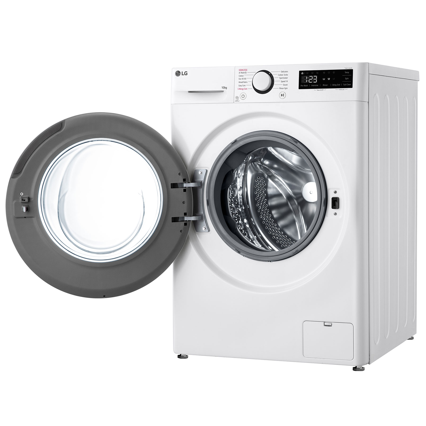 LG F4Y510WBLN1 10kg 1400 Spin Washing Machine in White A Rated AI Dire, photo 3