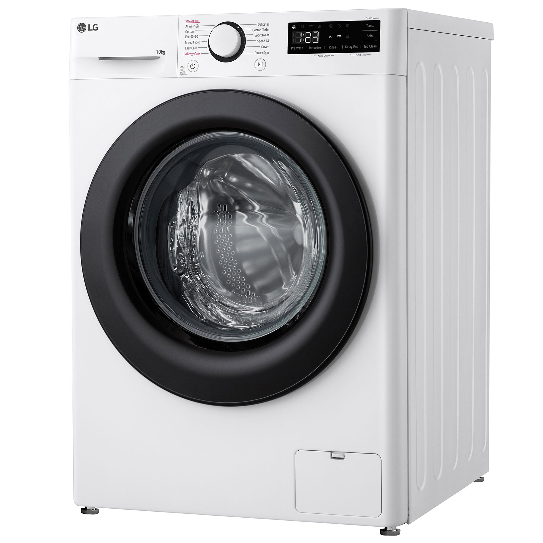 LG F4Y510WBLN1 10kg 1400 Spin Washing Machine in White A Rated AI Dire, photo 4
