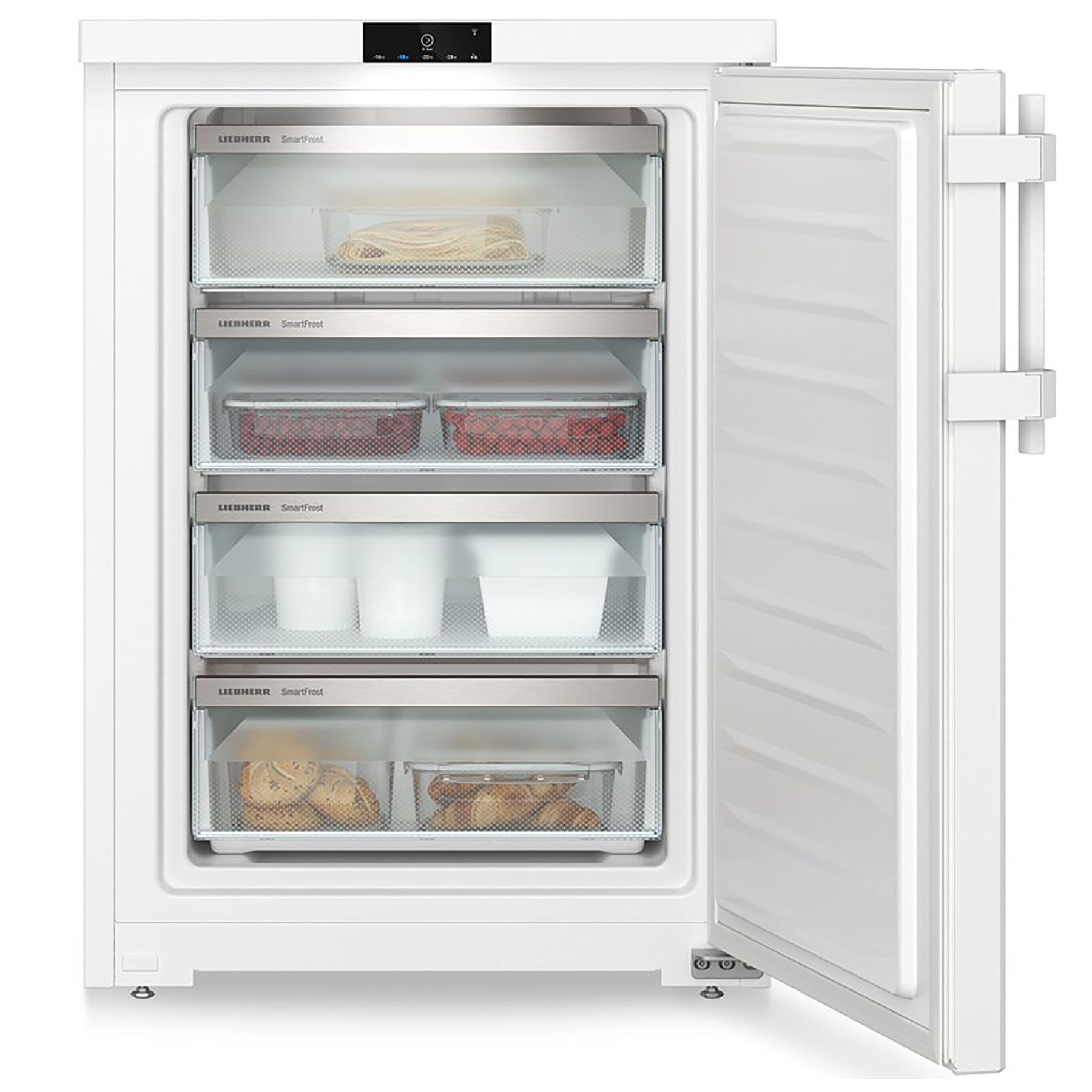 Liebherr FCI1624 85cm High Undercounter Freezer in White 60cm Wide, photo 3