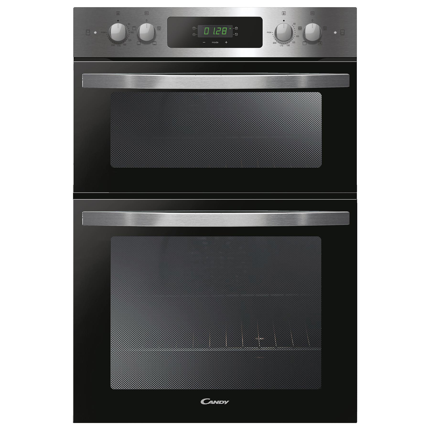 Candy FCI9D405IN Built In Electric Double Oven in St Steel 65L A A Rat