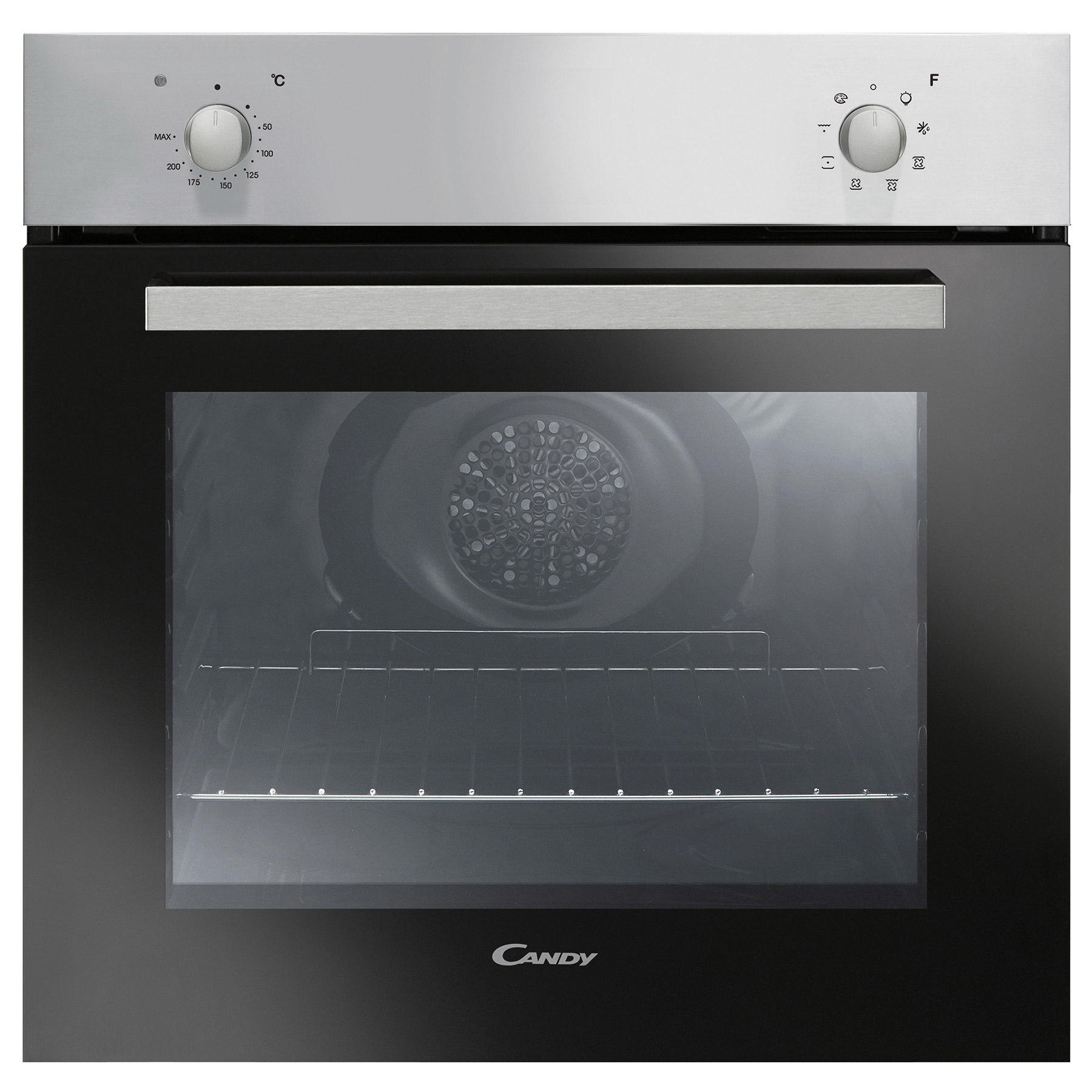 Candy FCP600XE Built In Electric Single Oven in St Steel 65L A Rated