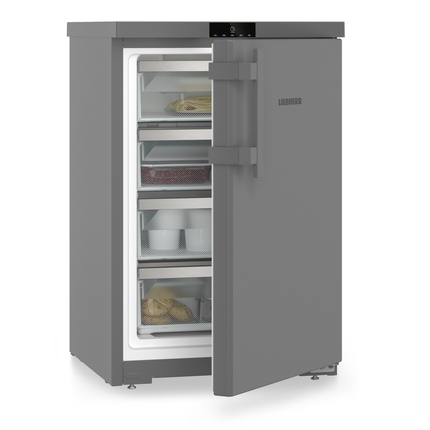 Liebherr FDGD1404 85cm High Undercounter Freezer in Dark Grey 55cm Wid, photo 3