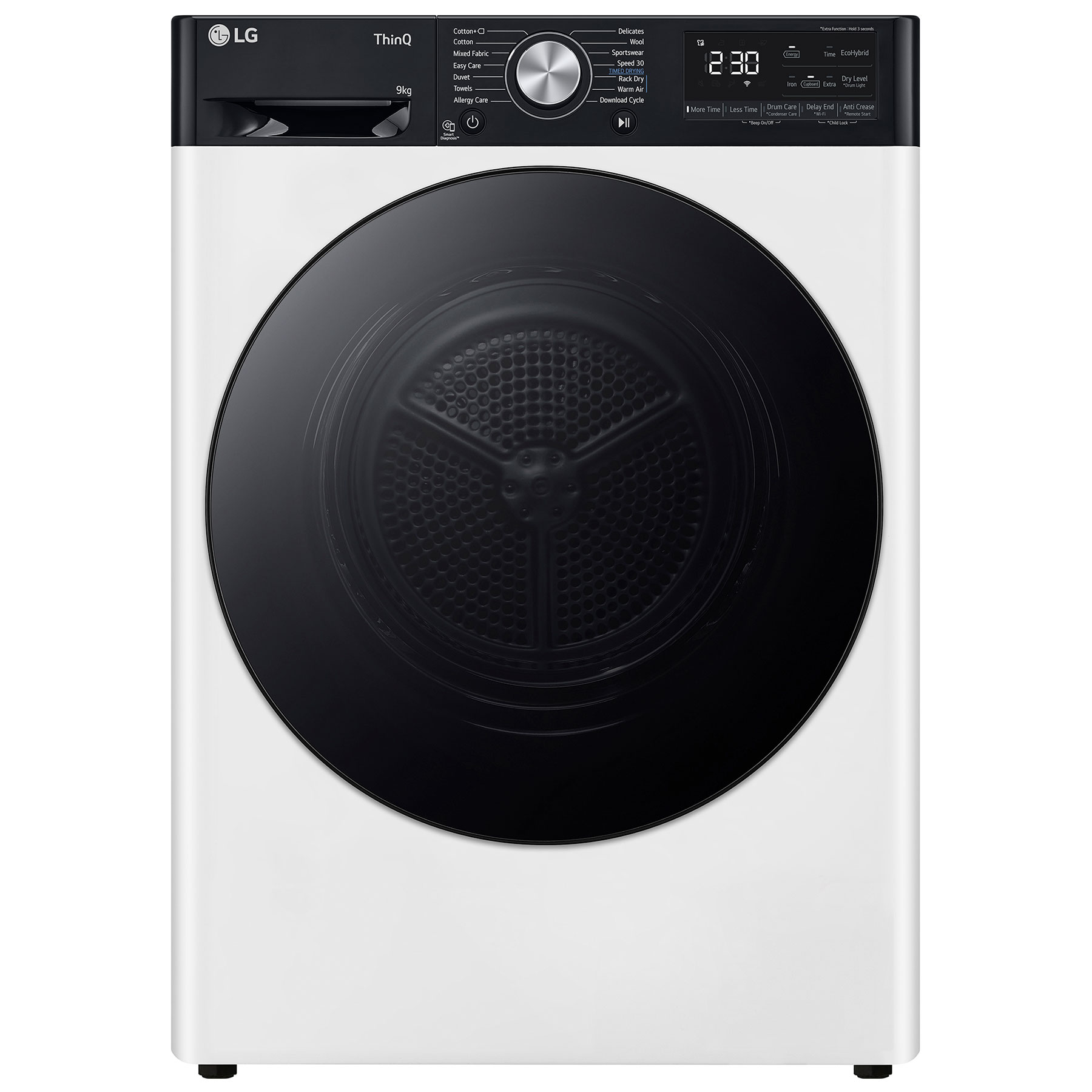 Image of LG FDV909WN 9kg Dual Heat Pump Condenser Dryer in White A