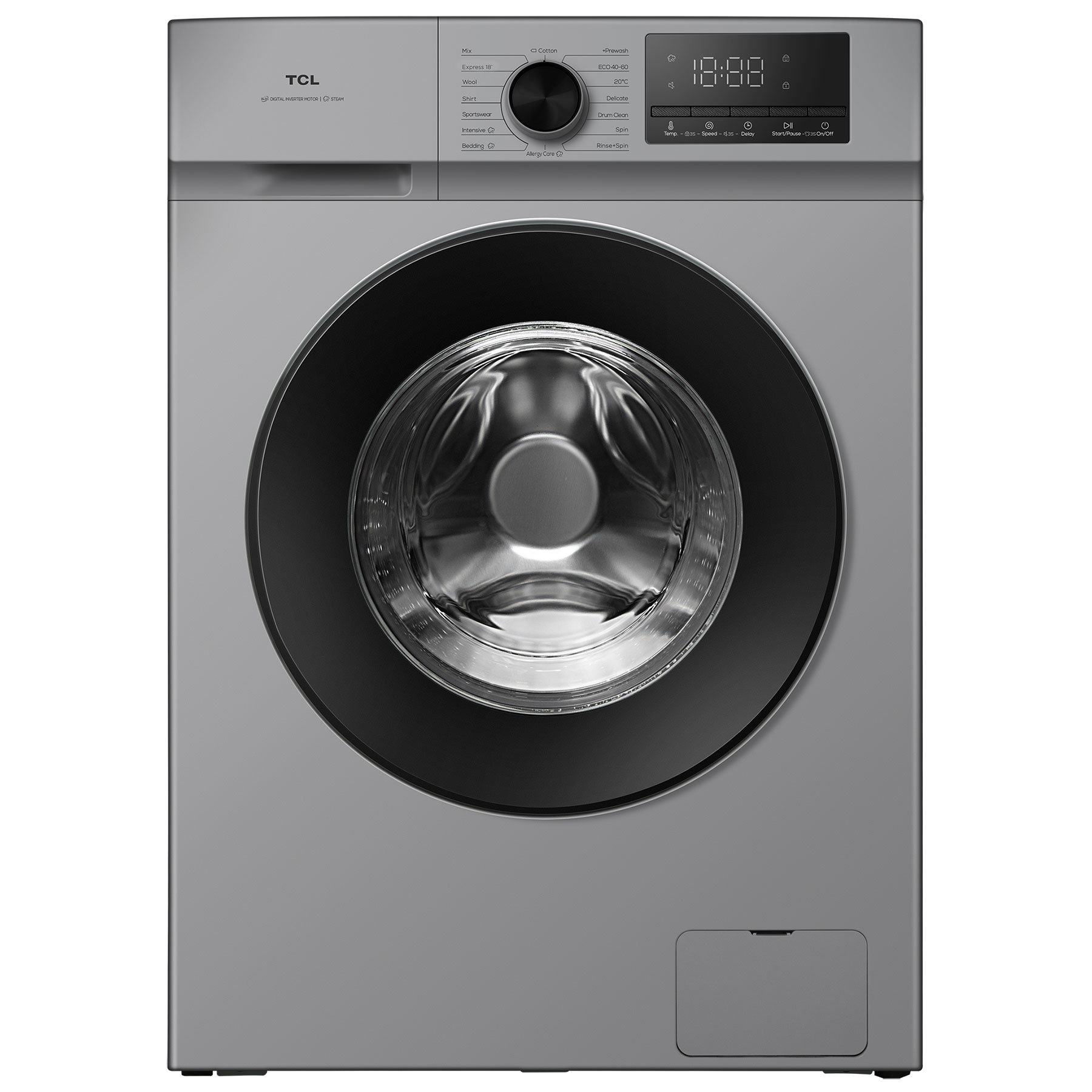 Image of TCL FF0824SA0UK Washing Machine in Silver 1400rpm 8kg A Rated