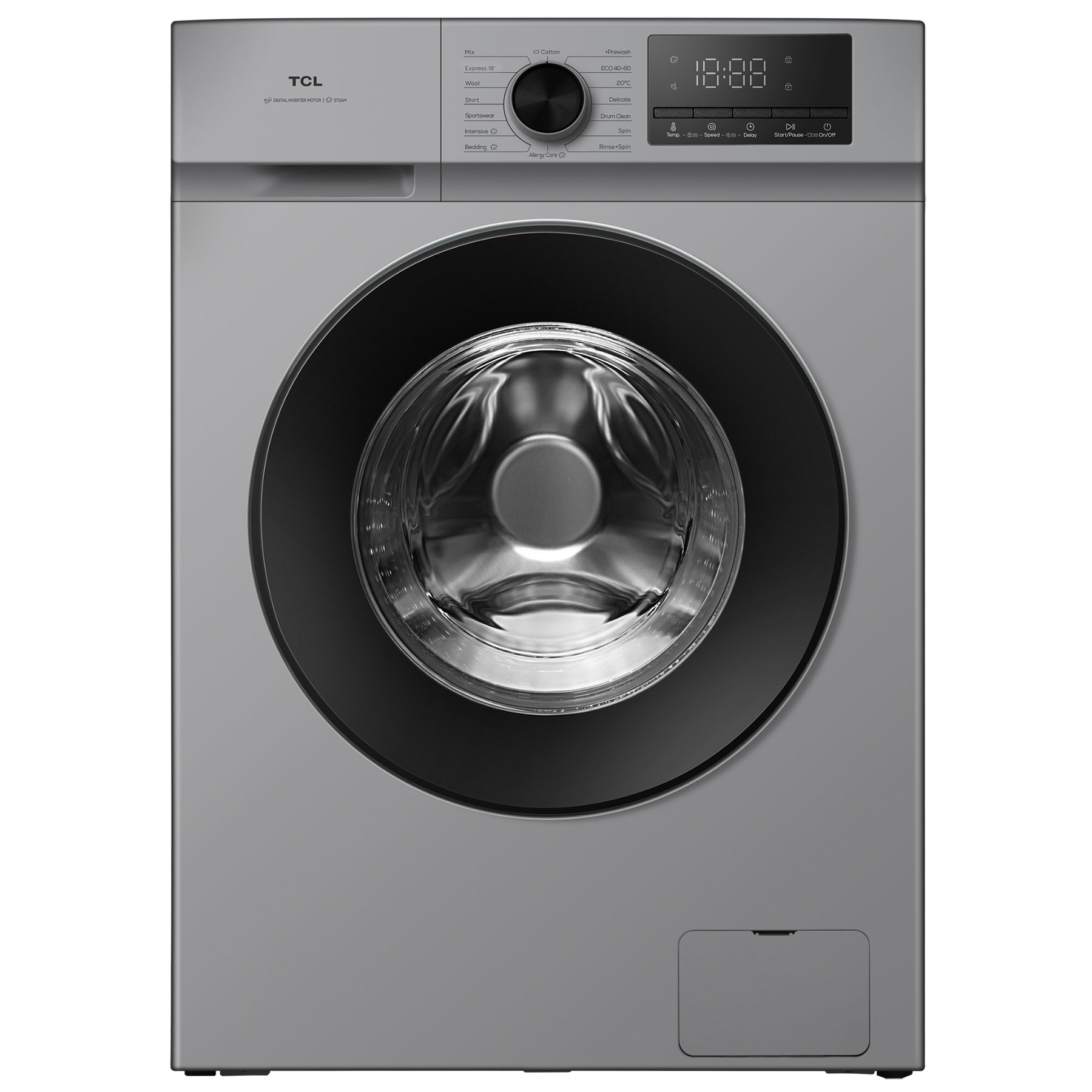 Image of TCL FF0924SA0UK Washing Machine in Silver 1400rpm 9kg A Rated