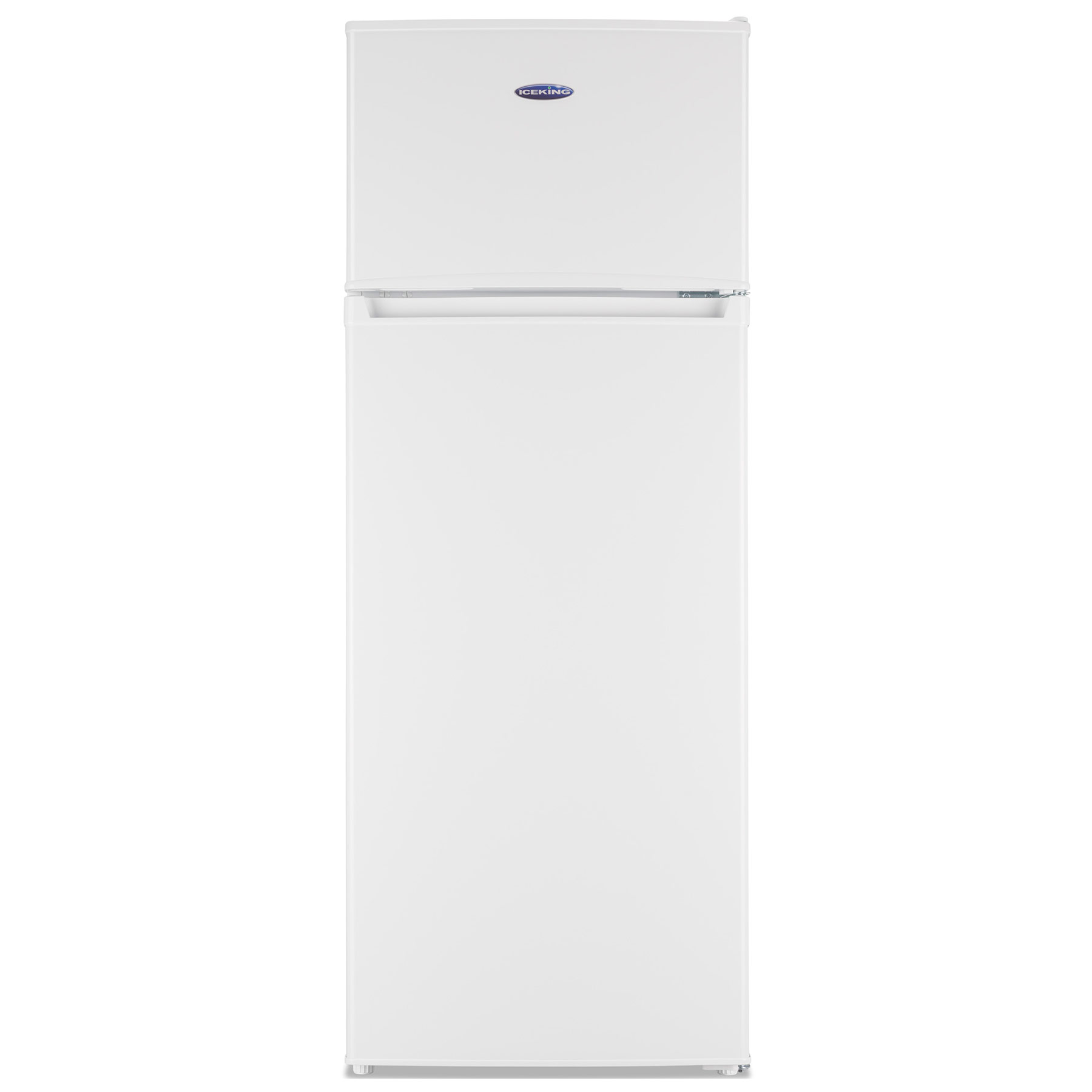 Iceking FF218EW 143cm High 80 20 Fridge Freezer in White 55cm Wide