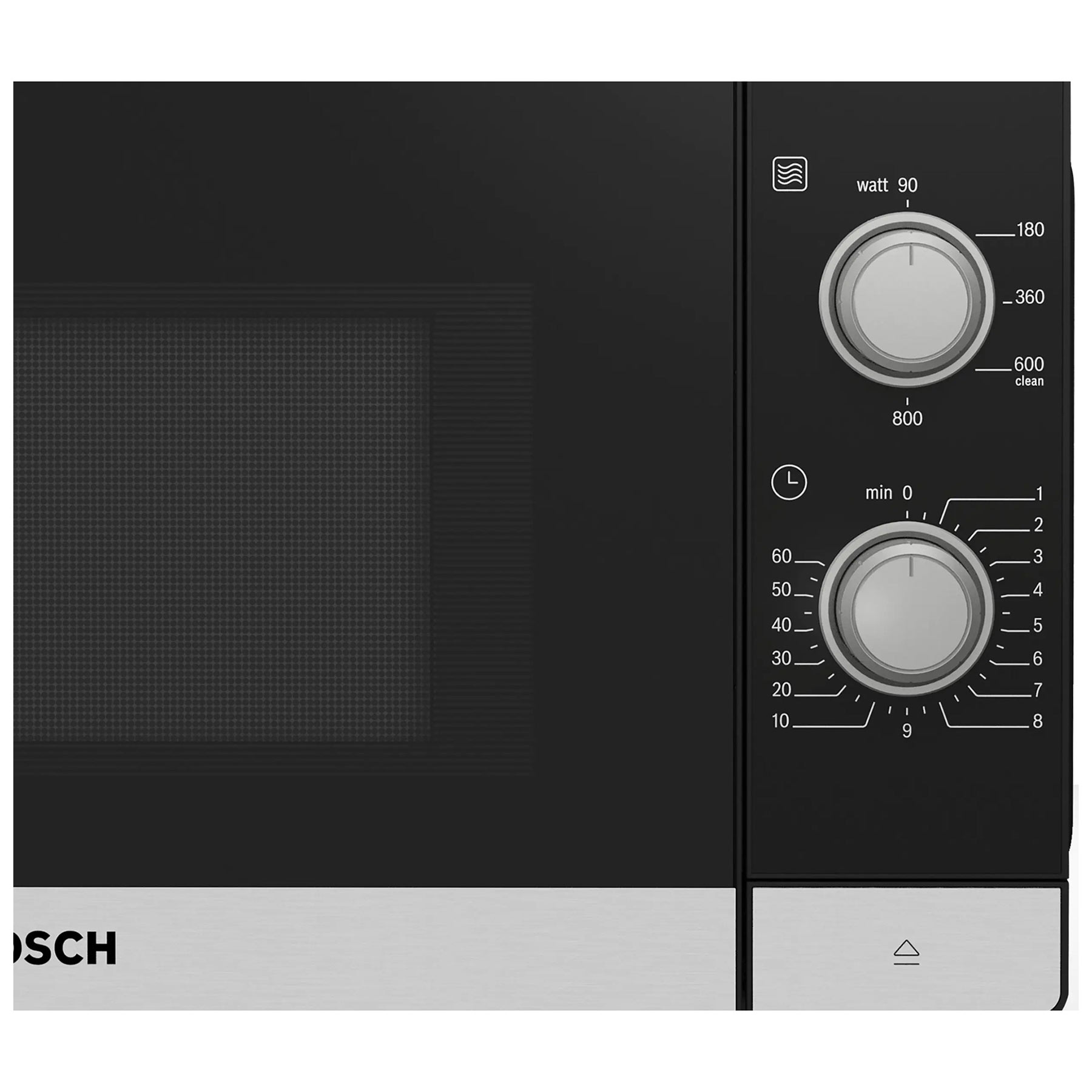 Bosch FFL020MS2B Series 2 Solo Microwave Oven in St Steel 20L 800W, photo 2