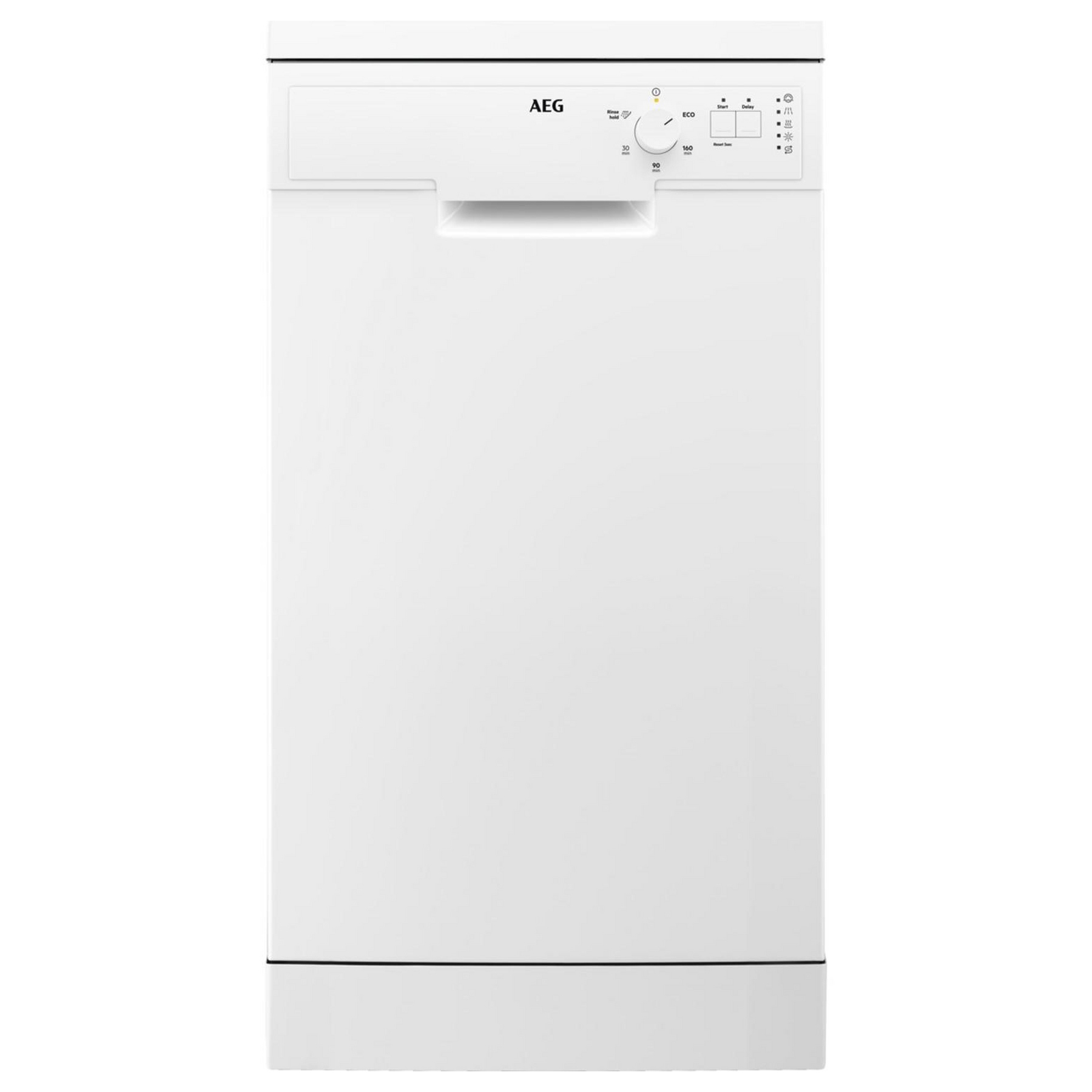 AEG FFX52507ZW Series 5000 45cm Slimline Dishwasher in White 10 Place