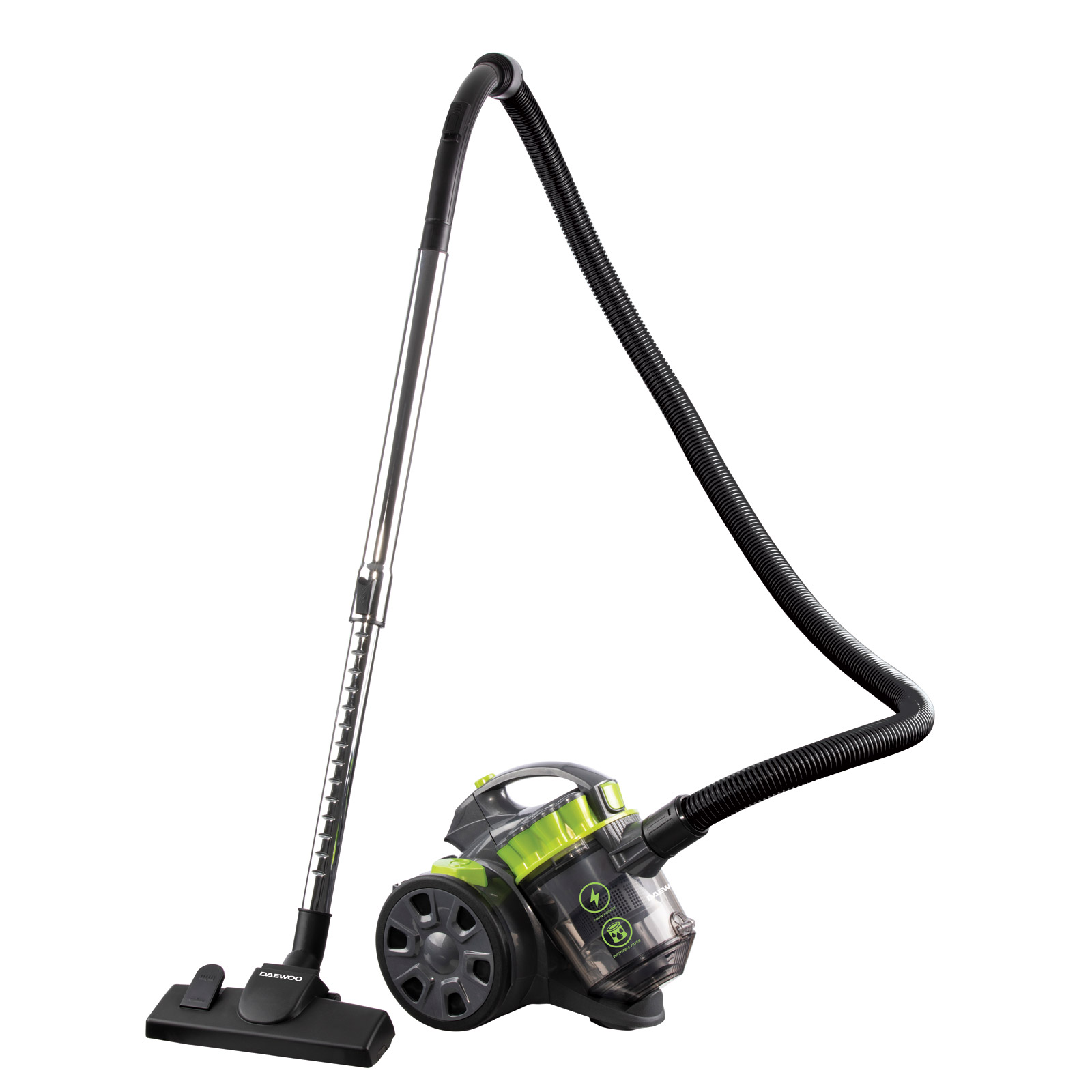 Daewoo FLR00046GE Tornado Compact Bagless Cyclonic Cylinder Vacuum