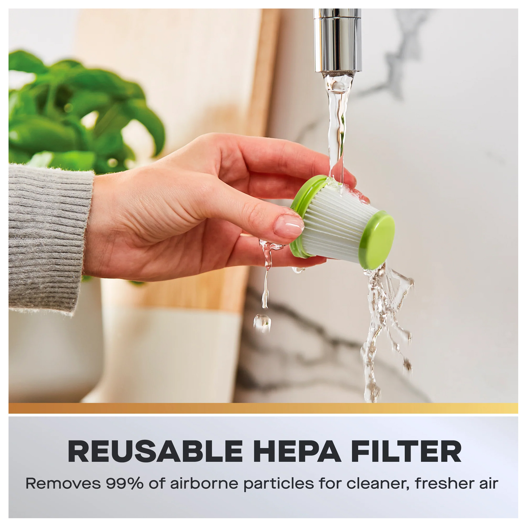 Daewoo FLR00287GE Compact Lyte Handheld Vacuum Cleaner Grey Navy, photo 5