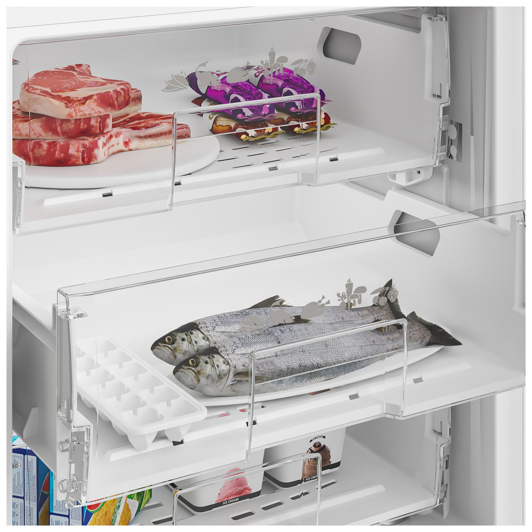 Blomberg FSE1654IU 82cm High Integrated Undercounter Freezer 60cm Wide, photo 5