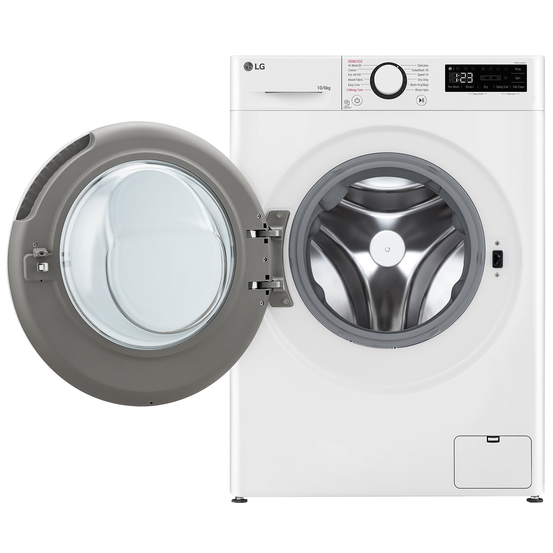 LG FWY706WWTN1 washer dryer Freestanding Front-load White