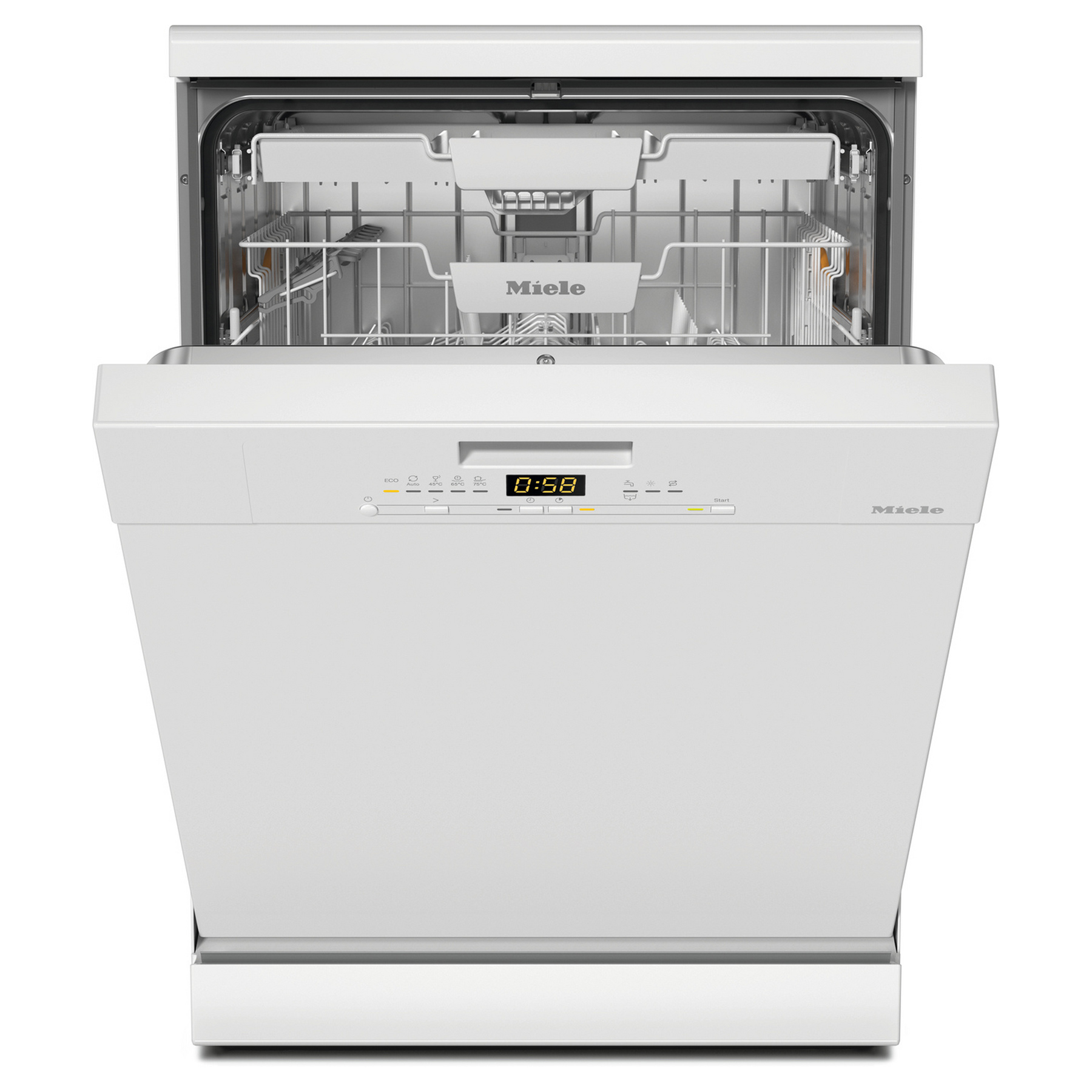 Miele G5611SC 60cm Dishwasher in Brilliant White 14 Place Setting A Ra