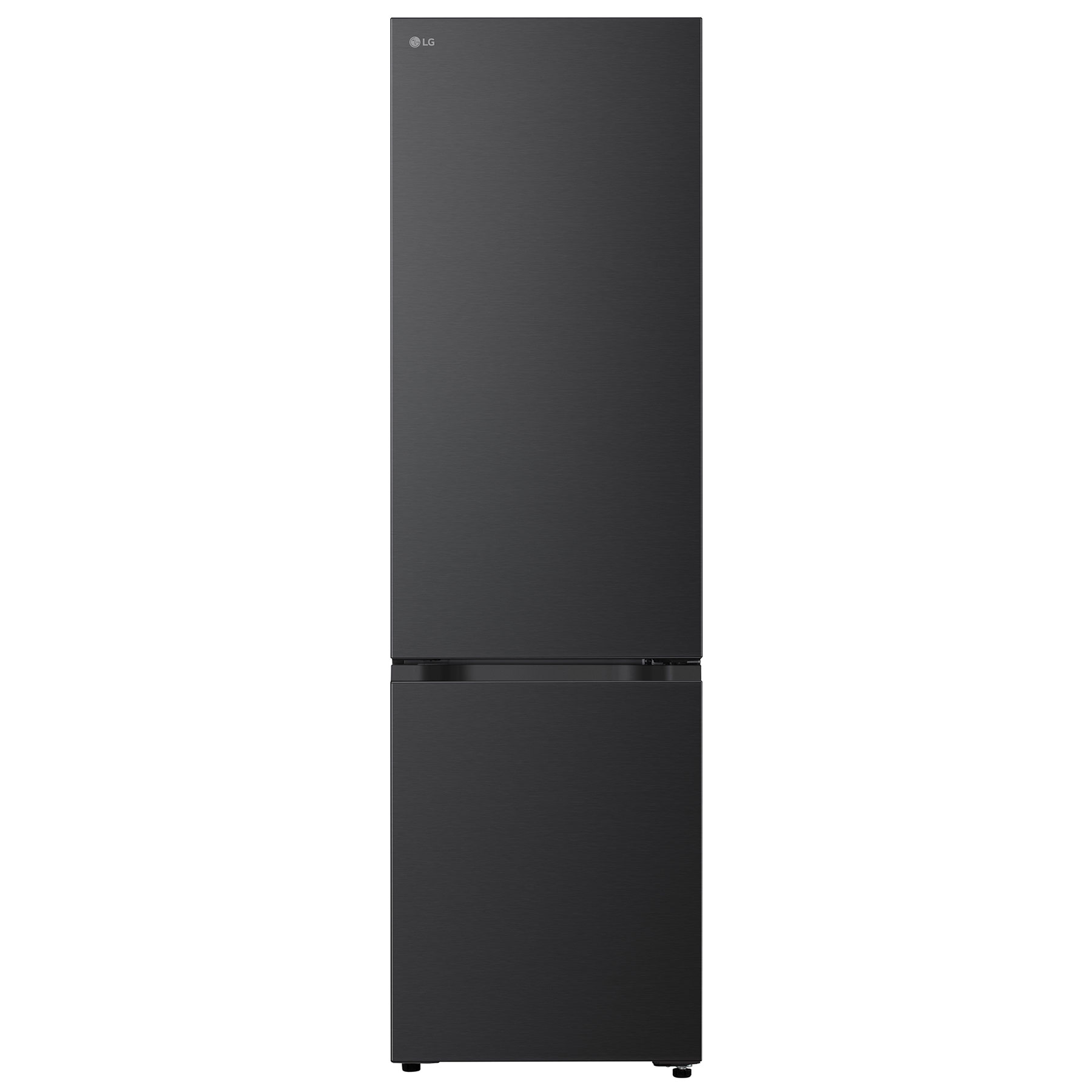 LG GBBS524CEV 203cm High 60 40 Frost Free Fridge Freezer in Black Stee