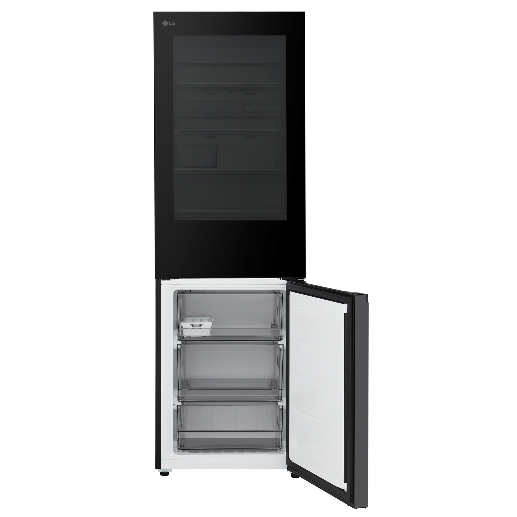 LG GBGS514CEV Fit & Max Total No Frost Freestanding Fridge Freezer 60/40 Black - C Rated, photo 3