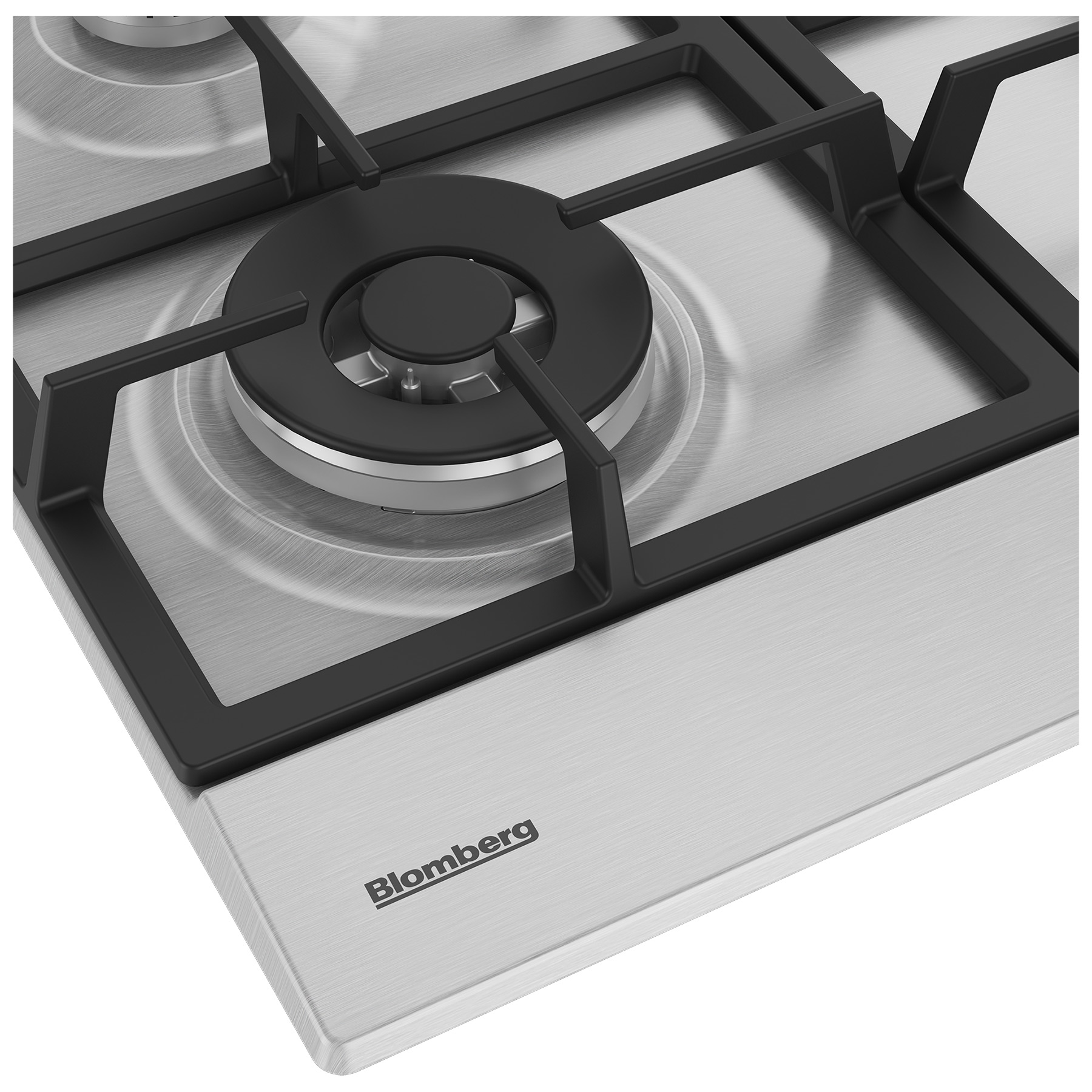 Blomberg GEN73415E 60cm 4 Burner Gas Hob in Stainless Steel, photo 5