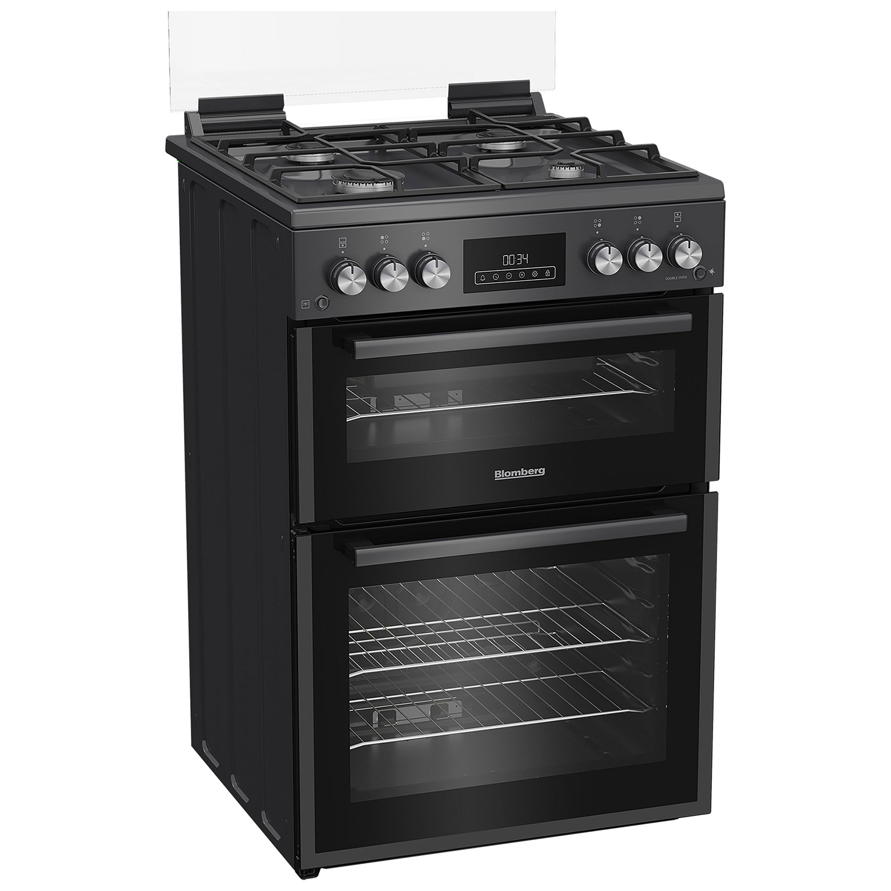 Blomberg GGRN655N 60cm Double Oven Gas Cooker in Anthracite 72 32 Litr, photo 2