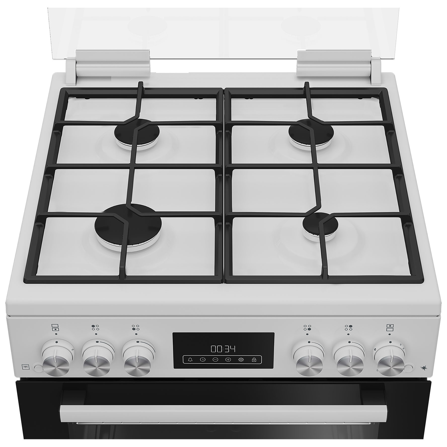 Blomberg GGRN655W 60cm Double Oven Gas Cooker in White 72 32 Litre, photo 4