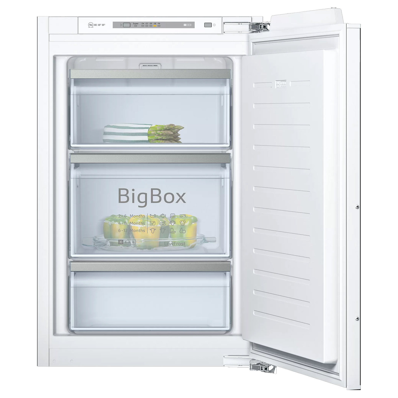 Image of Neff GI1216DE0 N50 56cm Built In LowFrost Freezer 0 87m E Rated 96L