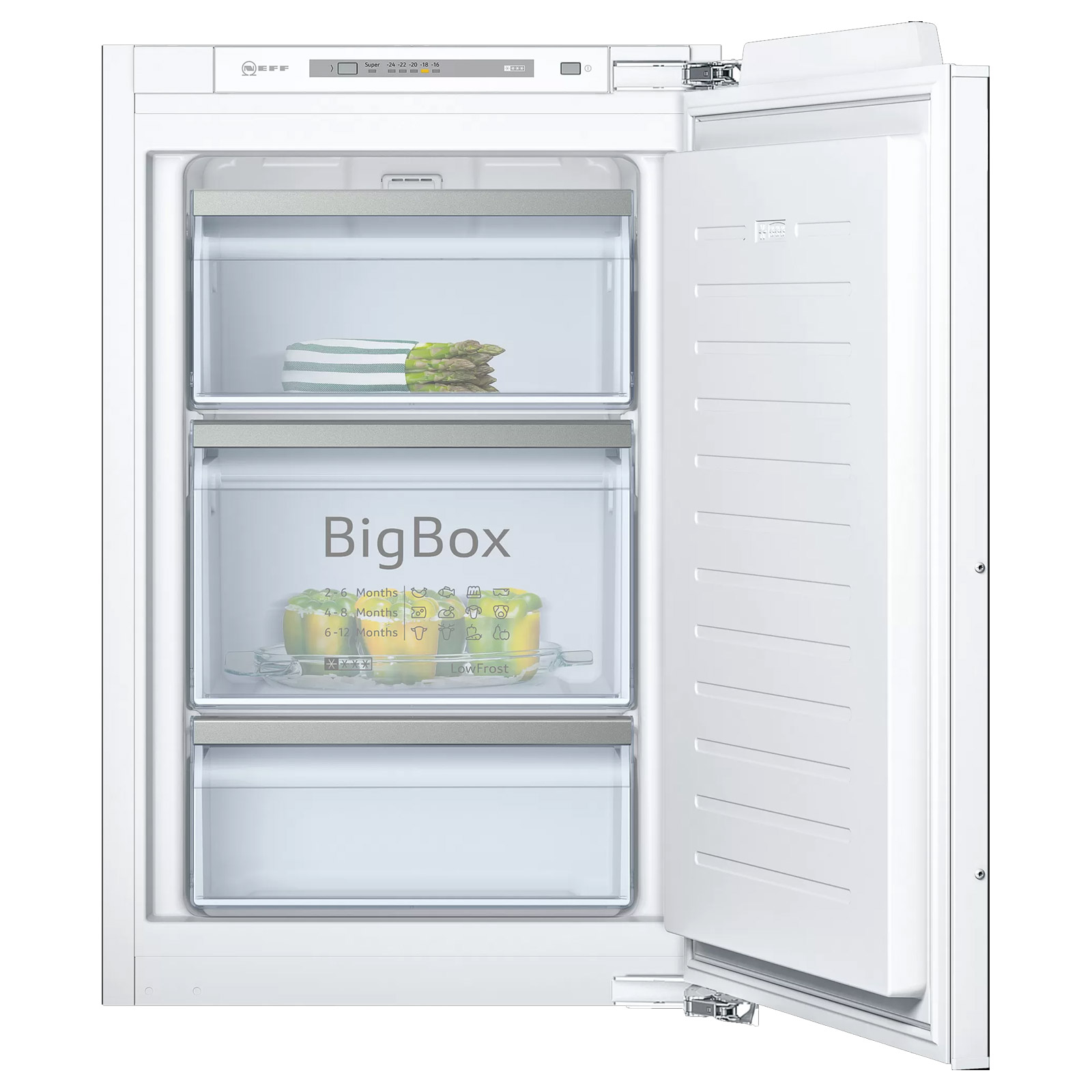 Neff GI1216DE0 N50 87cm High Integrated Undercounter Freezer 56cm Wide