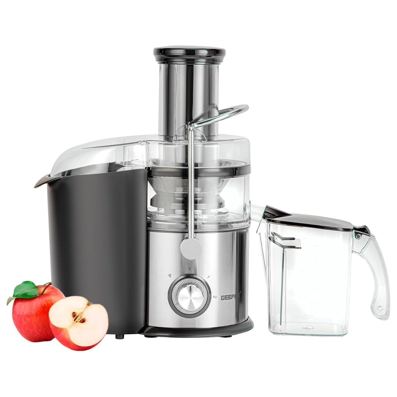 Geepas GJE46011 Centrifugal Whole Fruit Vegetable Juicer Stainless Ste