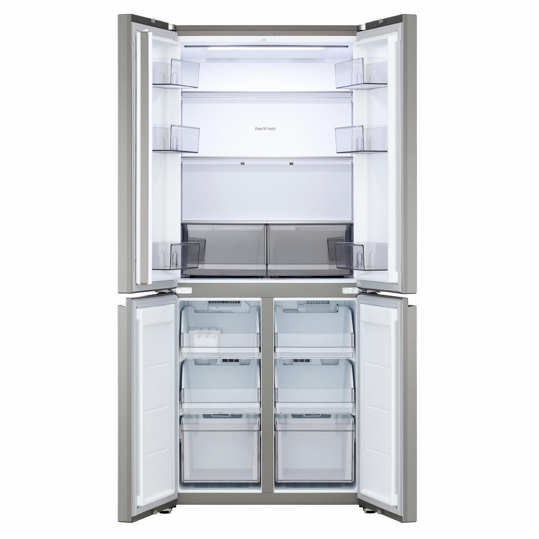 LG GMBS30SEPY American Fridge Freezer in Prime Silver Frost Free, photo 3