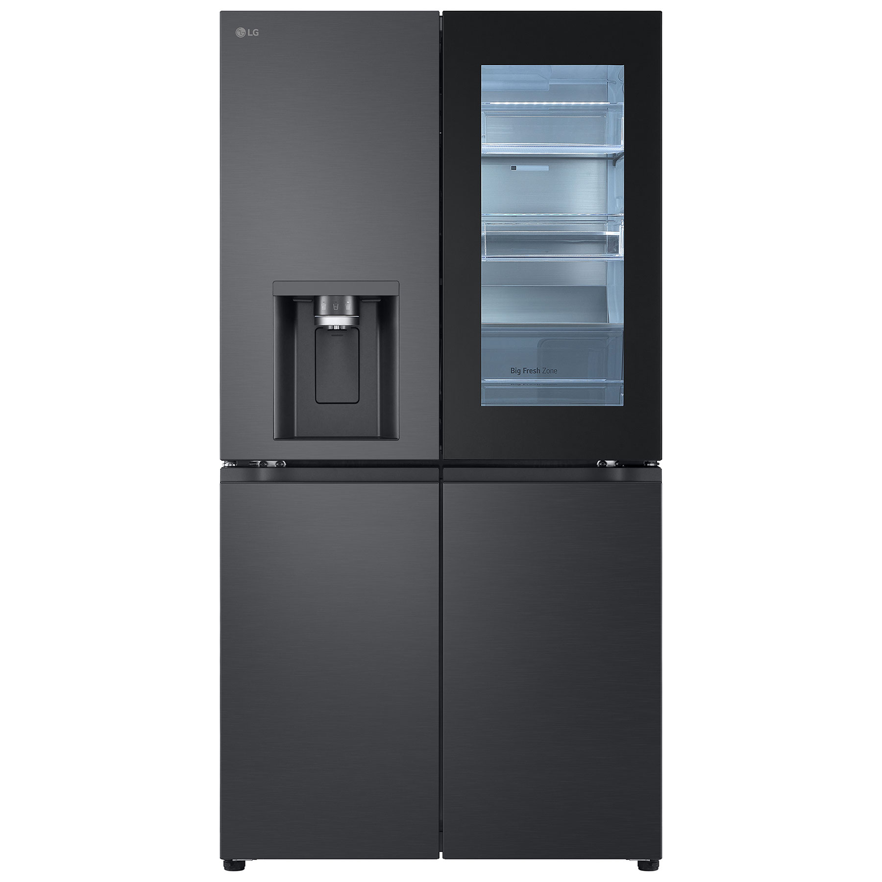Image of LG GMG960EVJE American Fridge Freezer in Matte Black PL I W E Rated