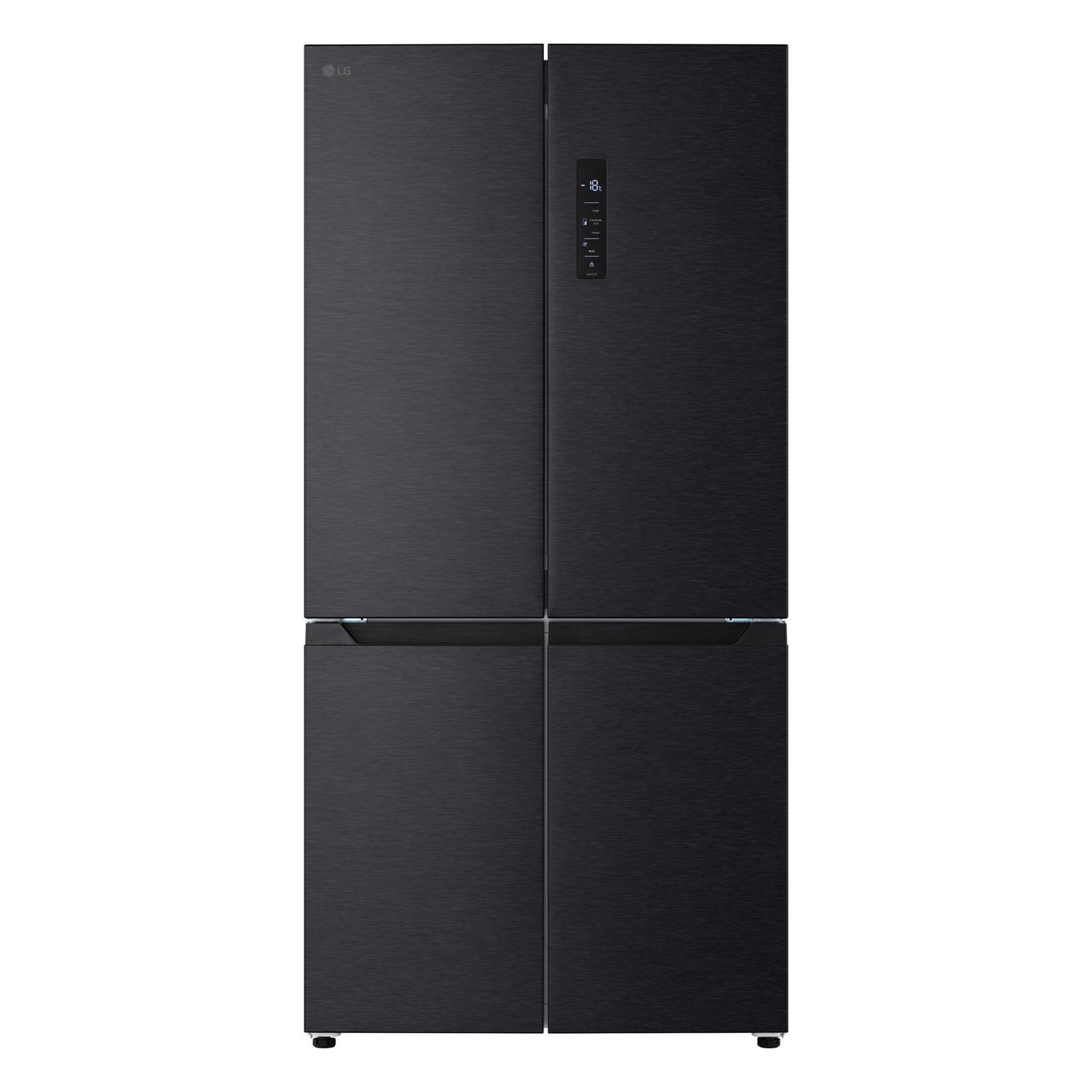 LG GMM42ABBEH American Fridge Freezer in Matte Black Frost Free